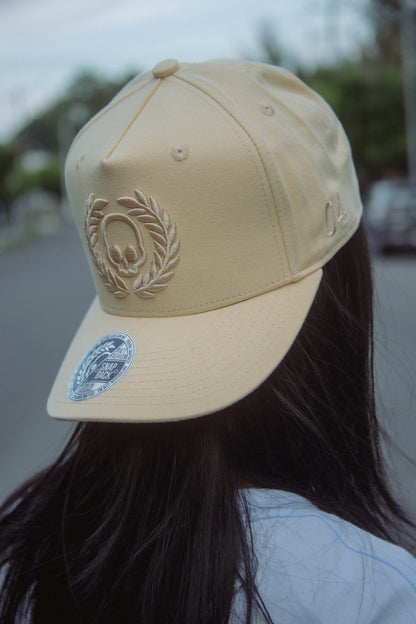 Gorra Curva Beige