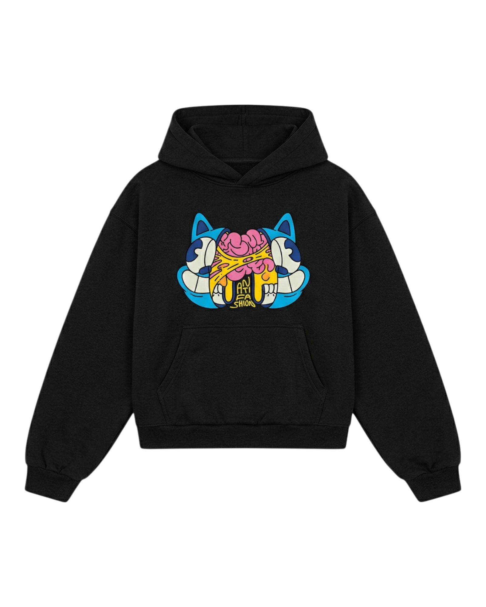 Sudadera Brain Negro