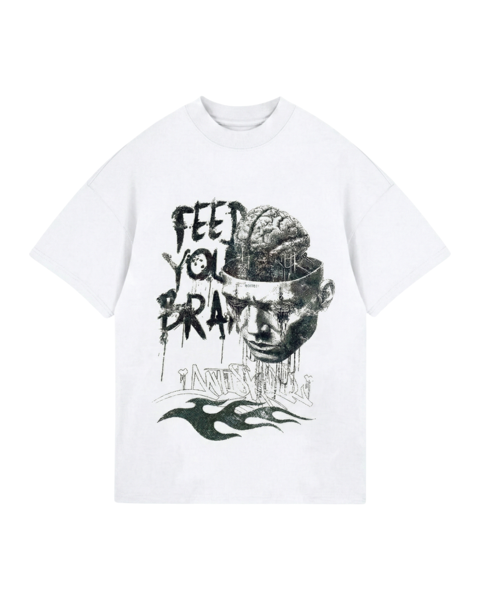 Playera Anti Skull Brain