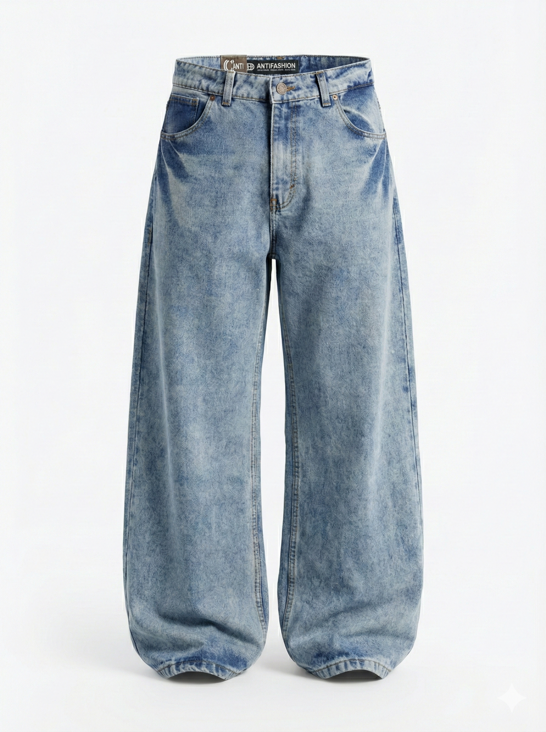 Jeans Bordados Navy Bite