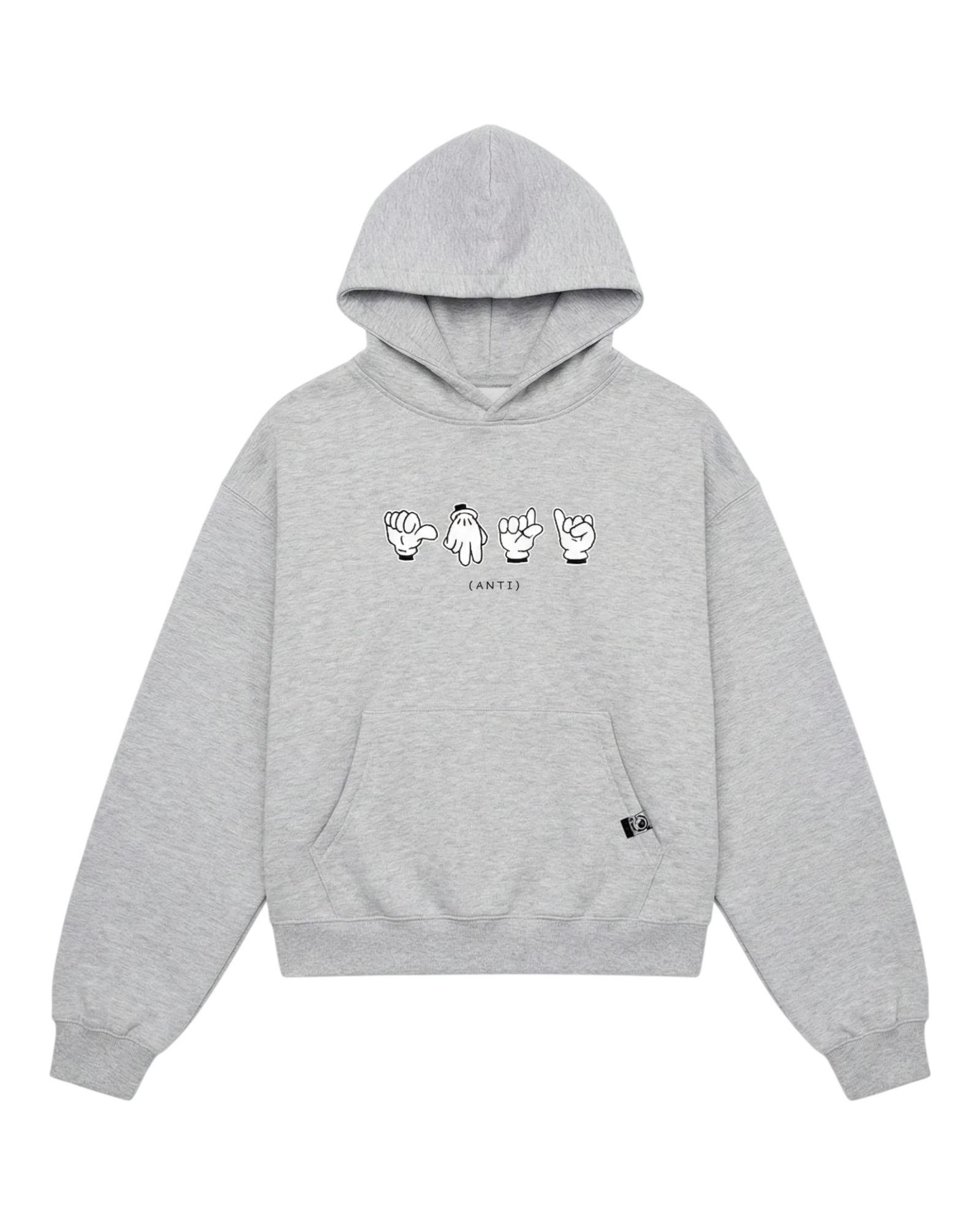 Sudadera Señas Gris Jaspe