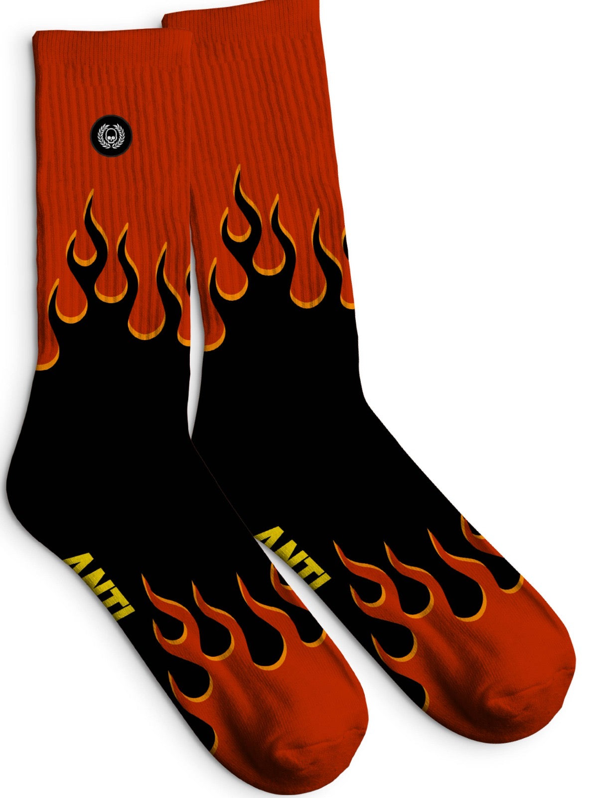 Calcetas Flames Rojo
