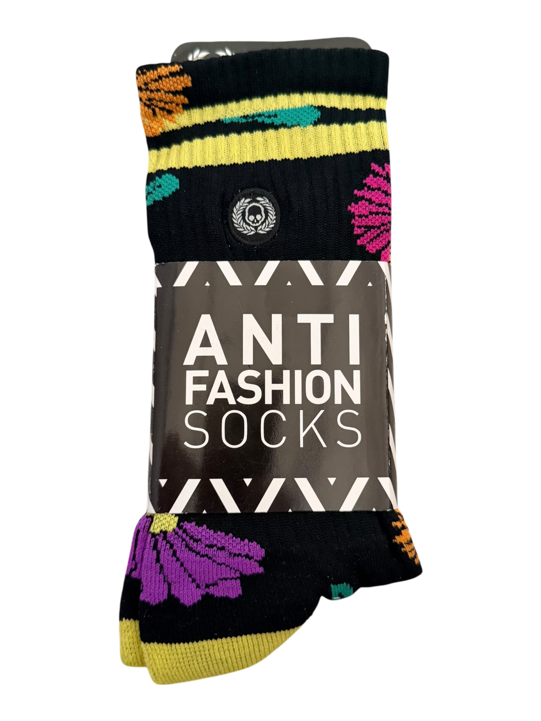 Calcetas Margarita negro