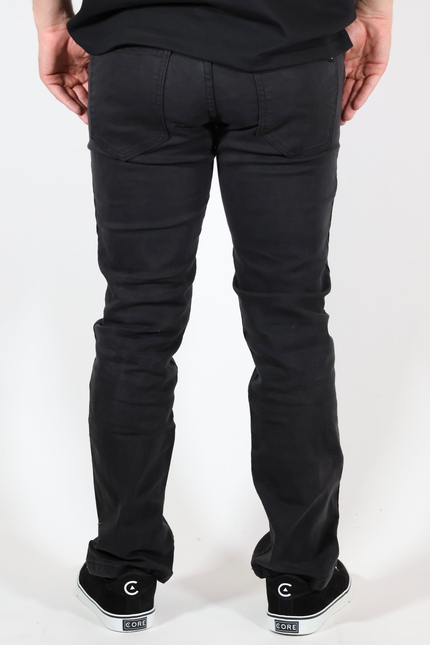 Jeans Rinse Black Deslavado