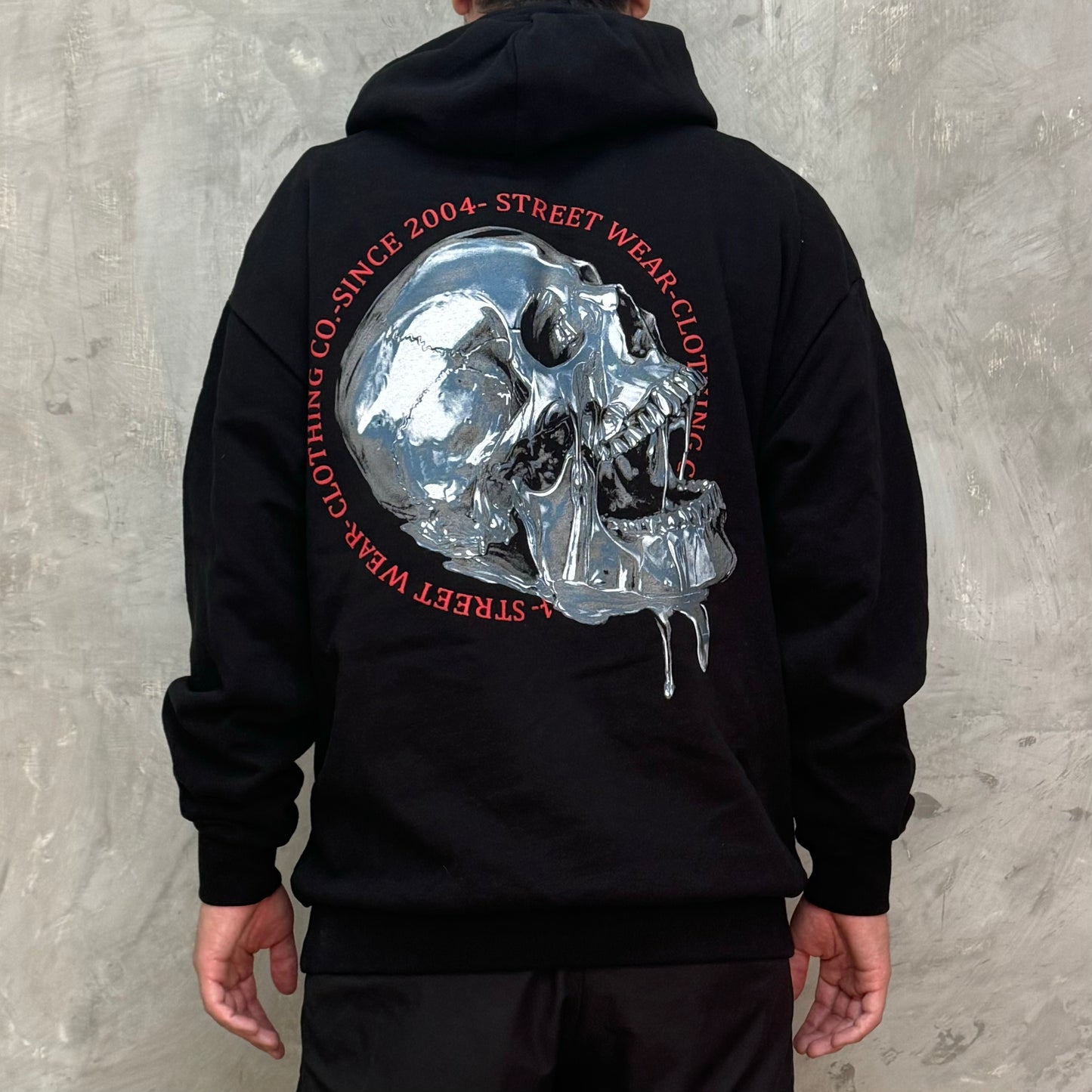 Sudadera Prime Melting Skull