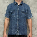Camisa Mecanico Mezclilla Marino