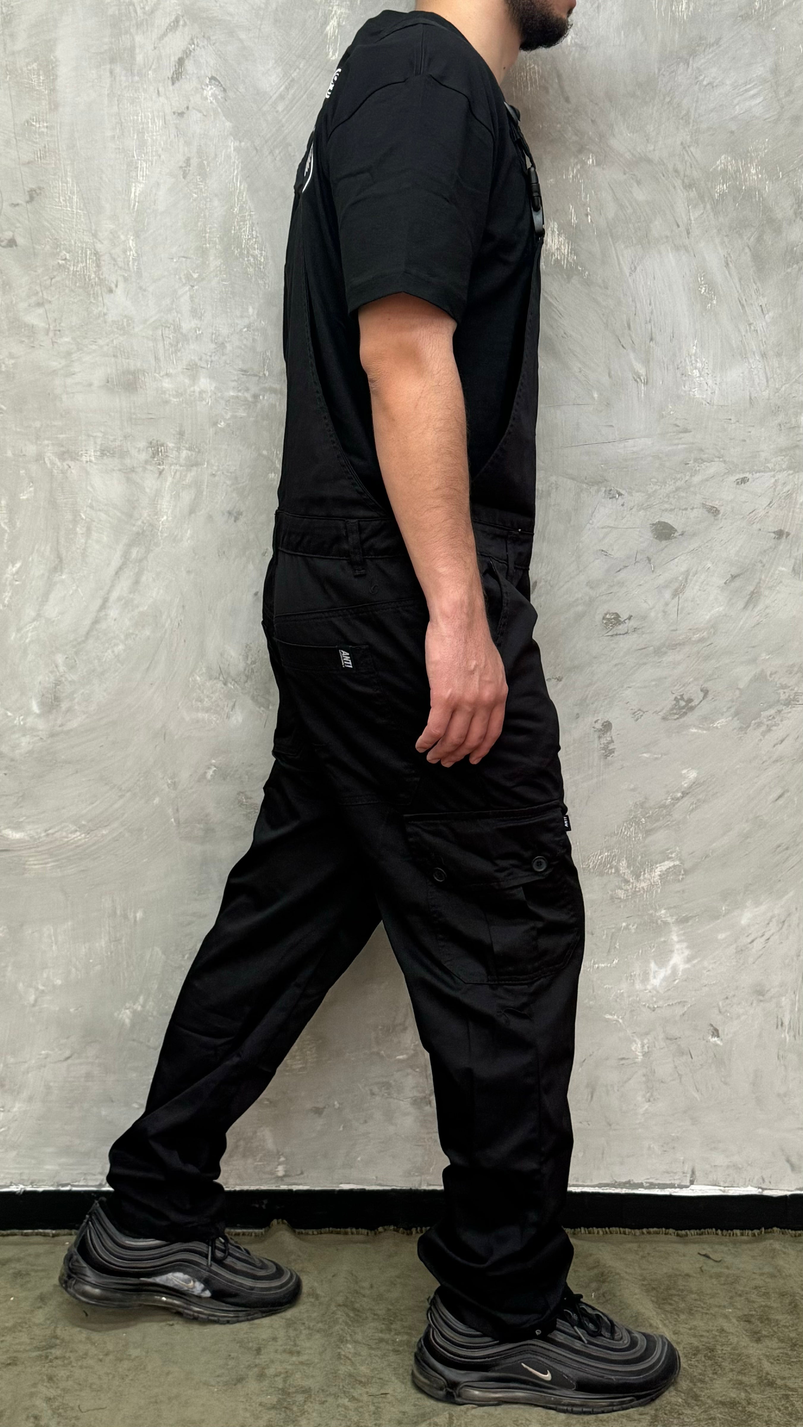 Overol Gabardina Black
