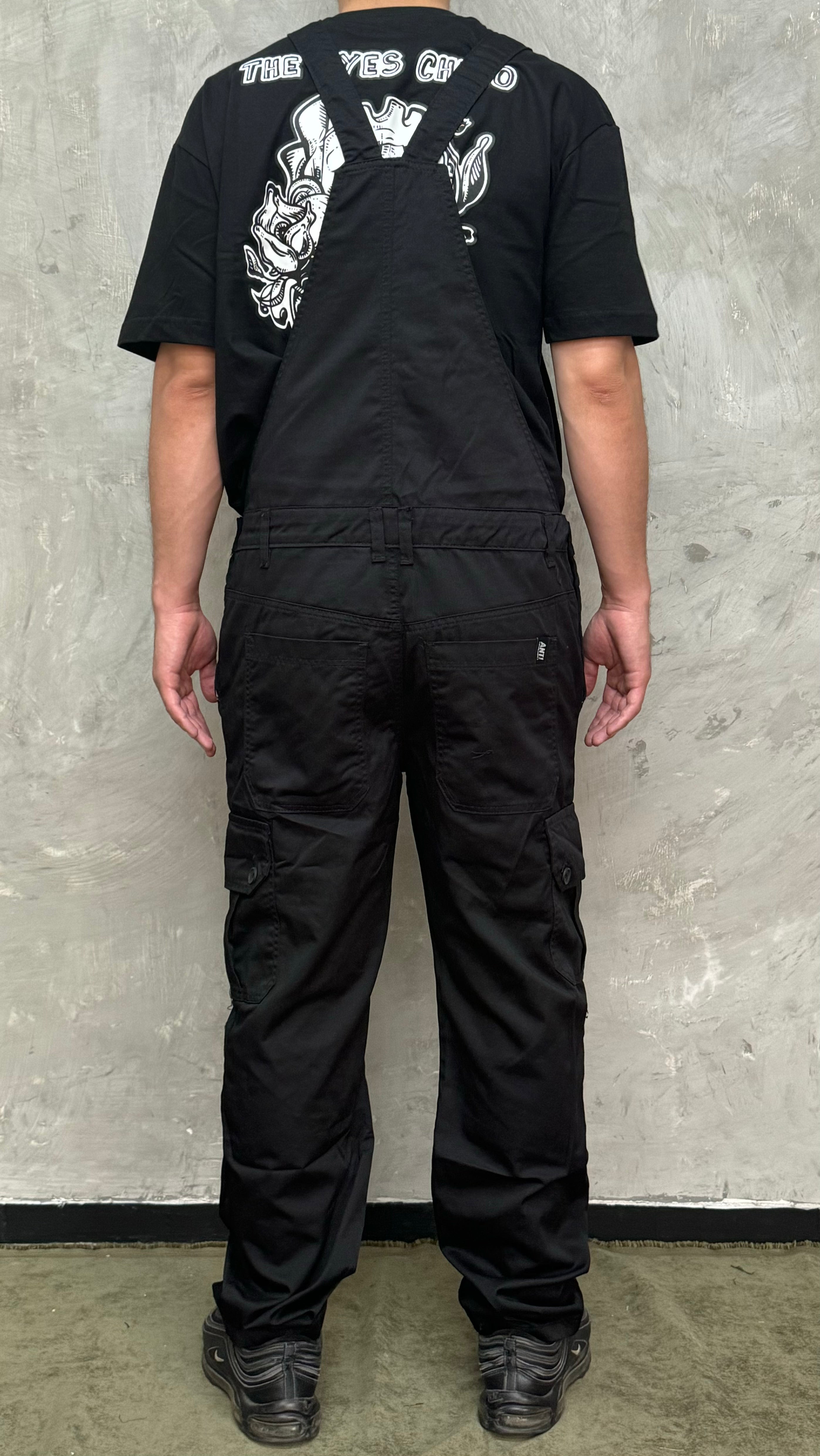 Overol Gabardina Black