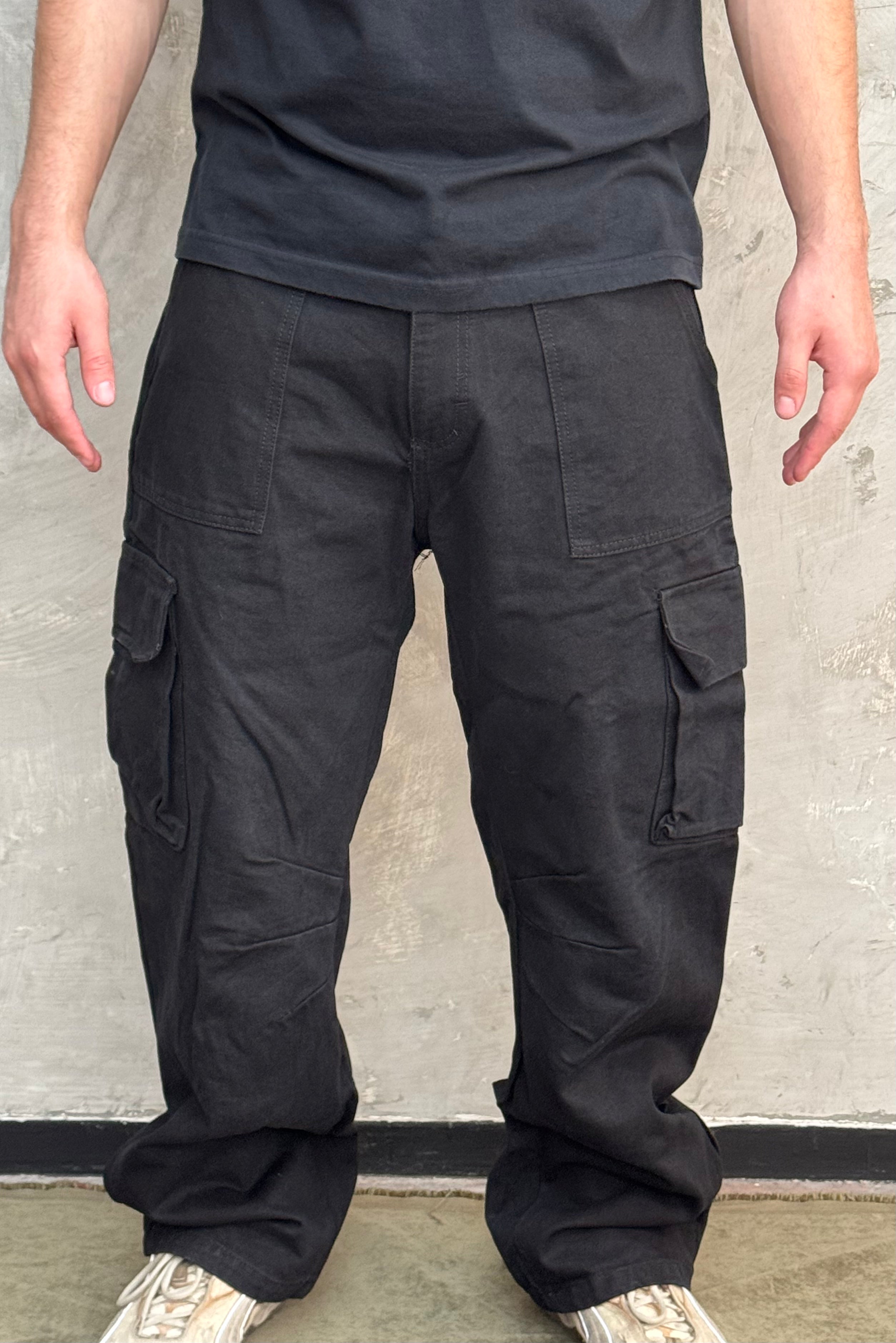 Pantalon Climb Mezclilla Black