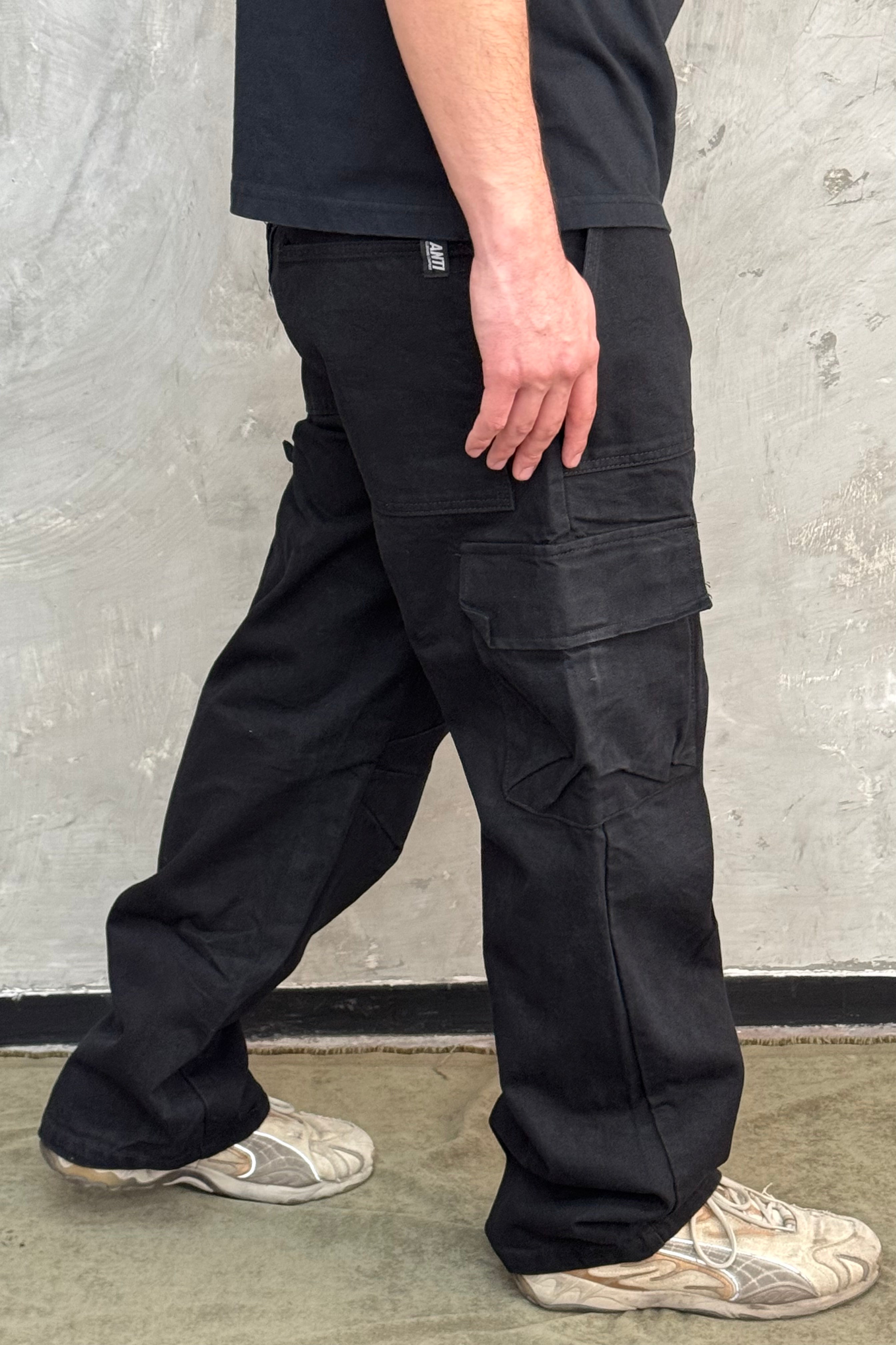 Pantalon Climb Mezclilla Black