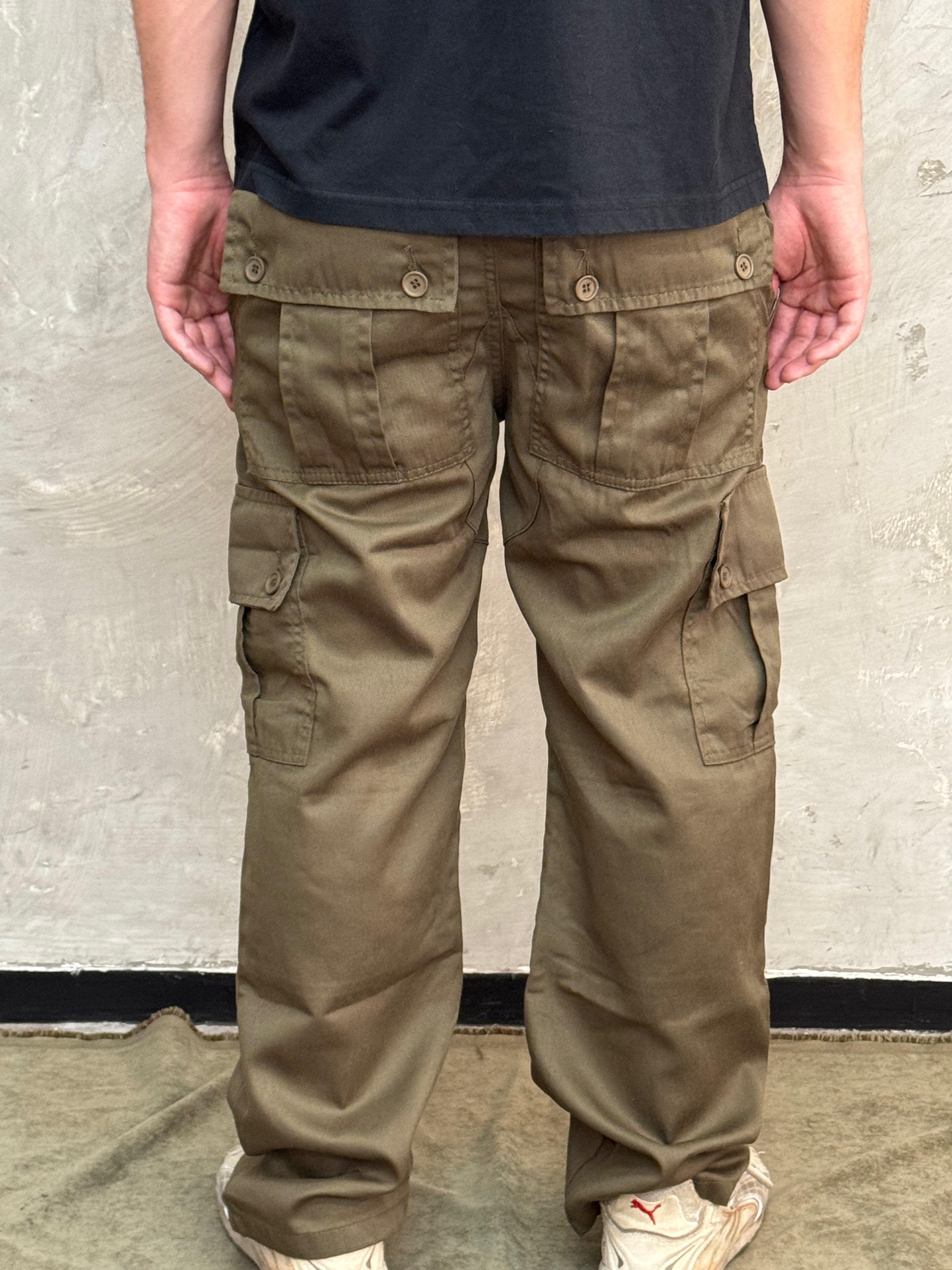 Pantalon Empy Gabardina Olivo