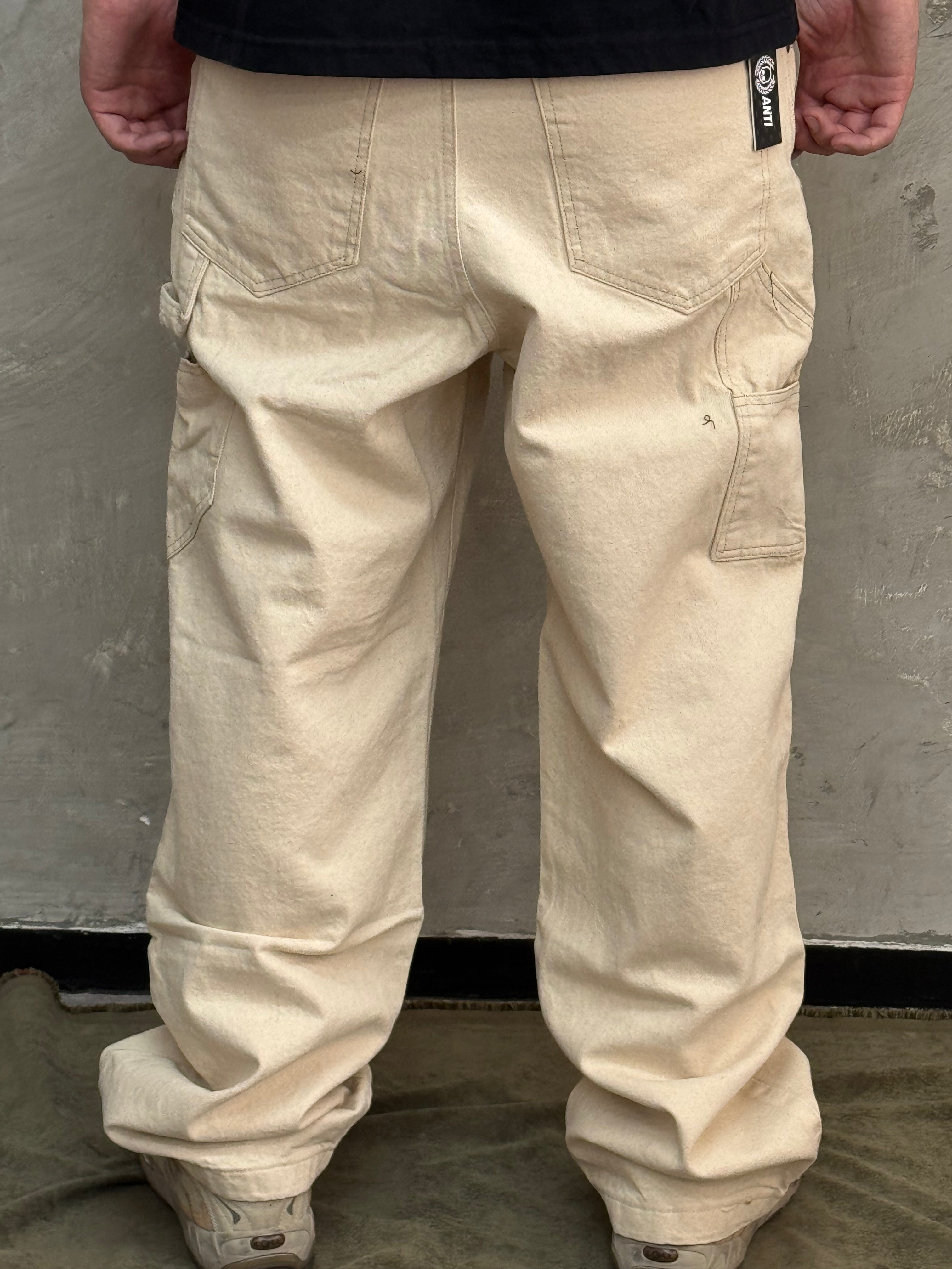 Pantalon Empy Mezclilla Crudo
