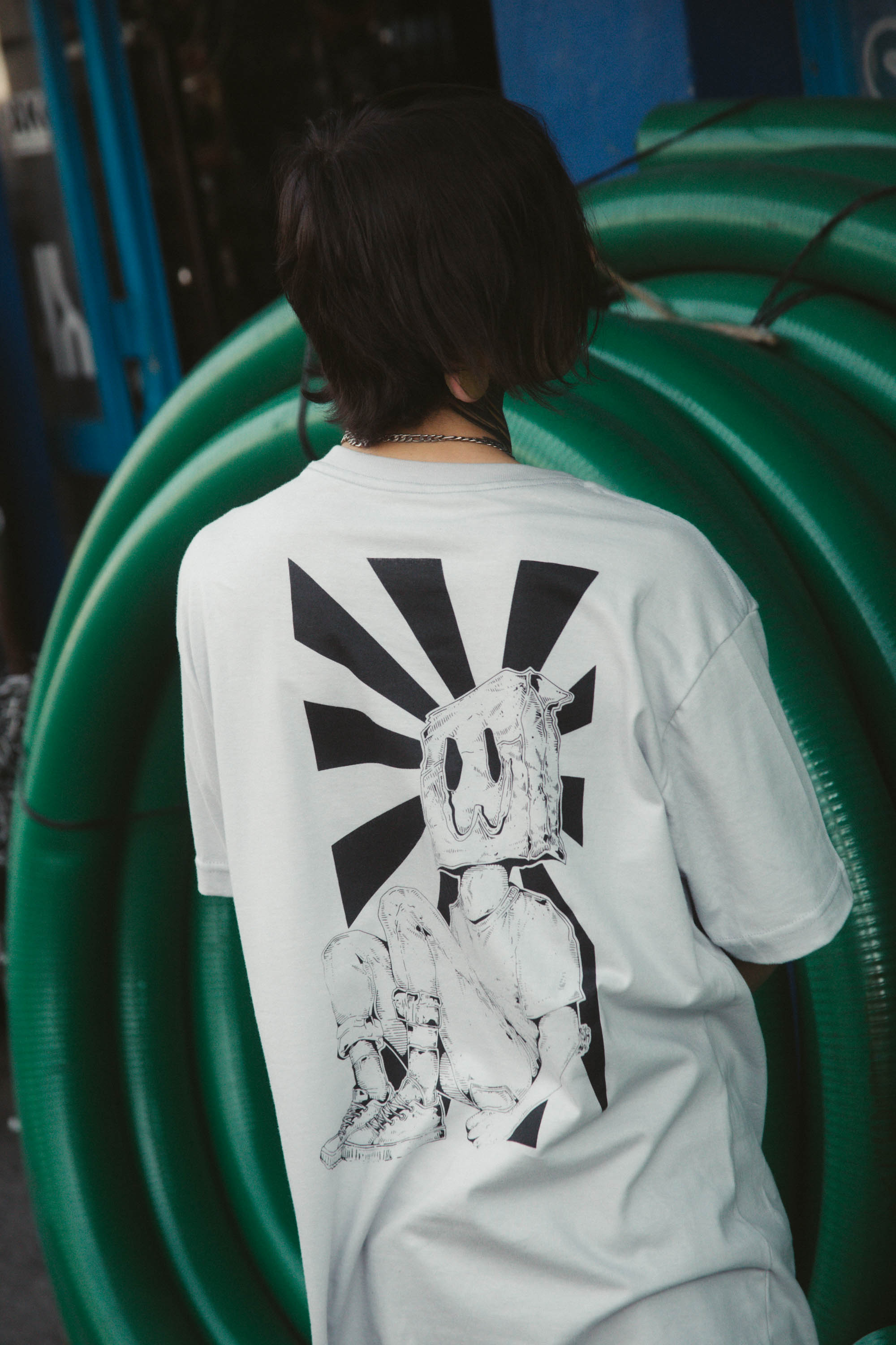 Playera Mask 2 Gris