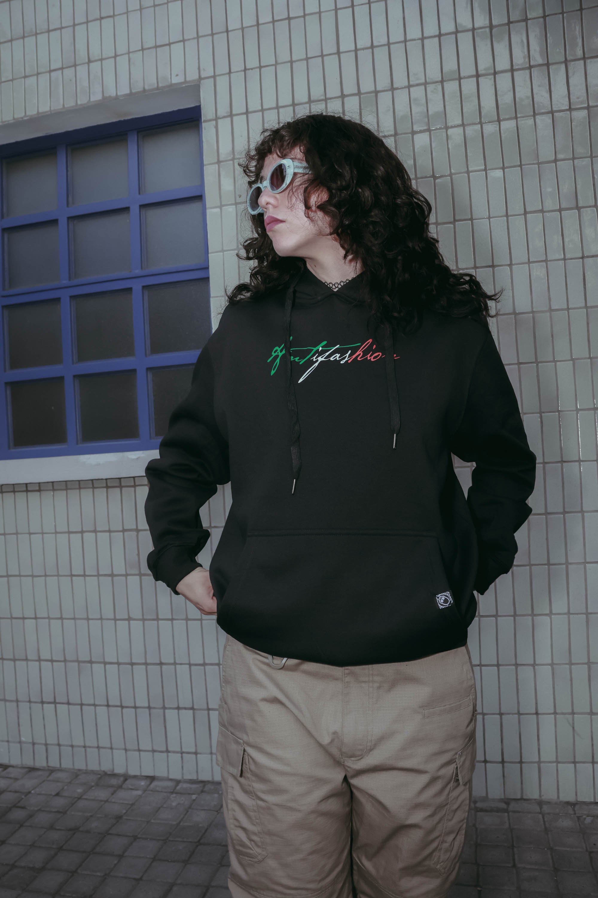 Sudadera Santo Gallo Negro
