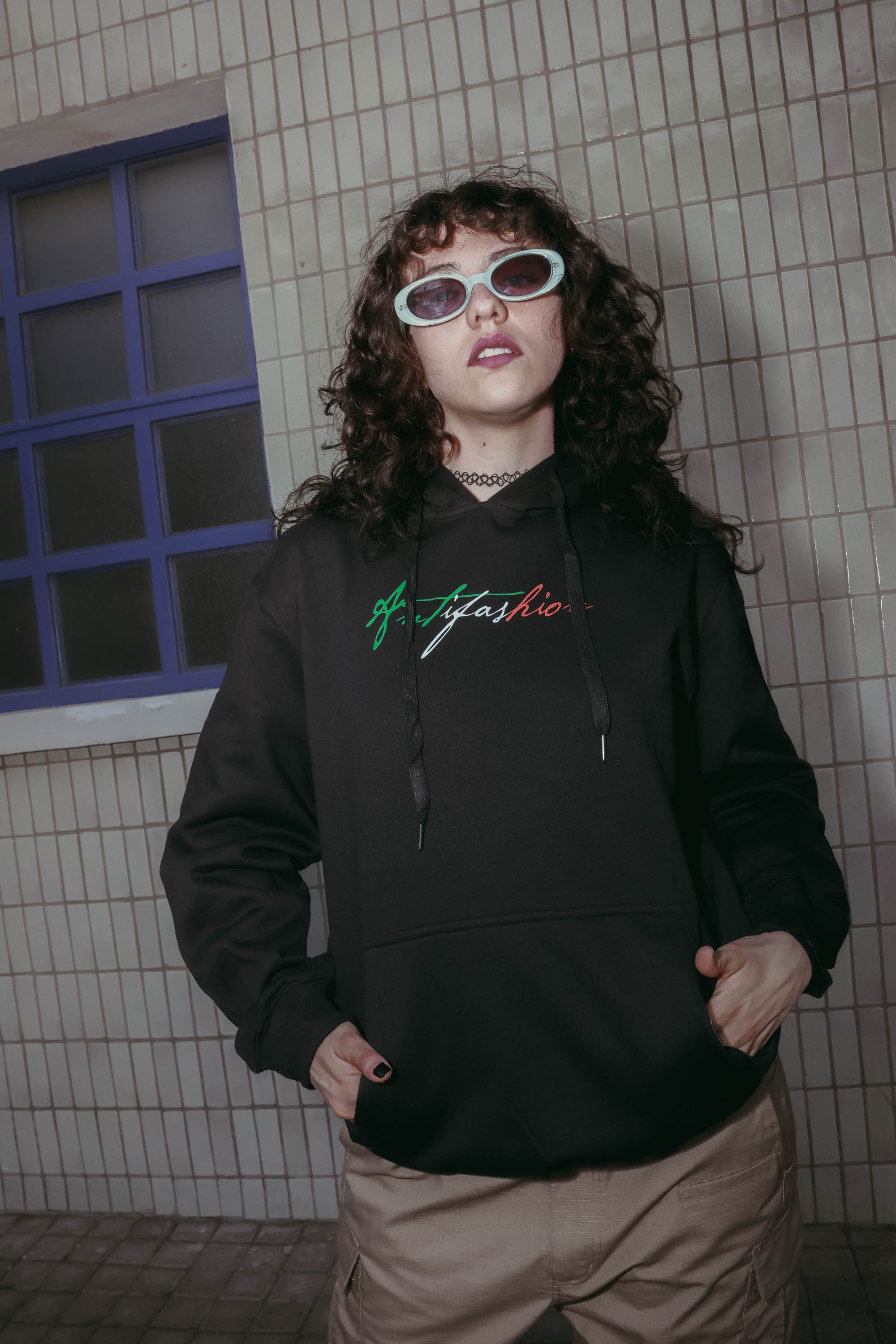 Sudadera Santo Gallo Negro