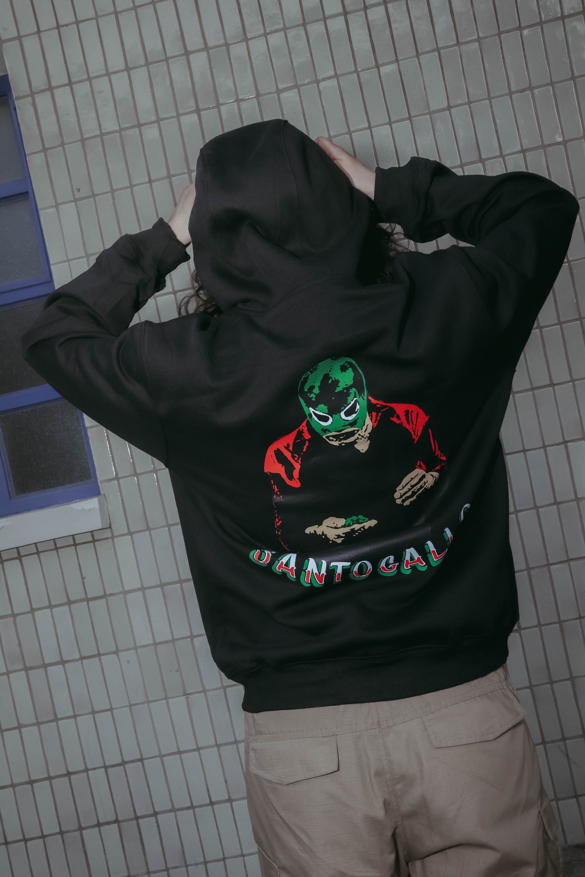 Sudadera Santo Gallo Negro