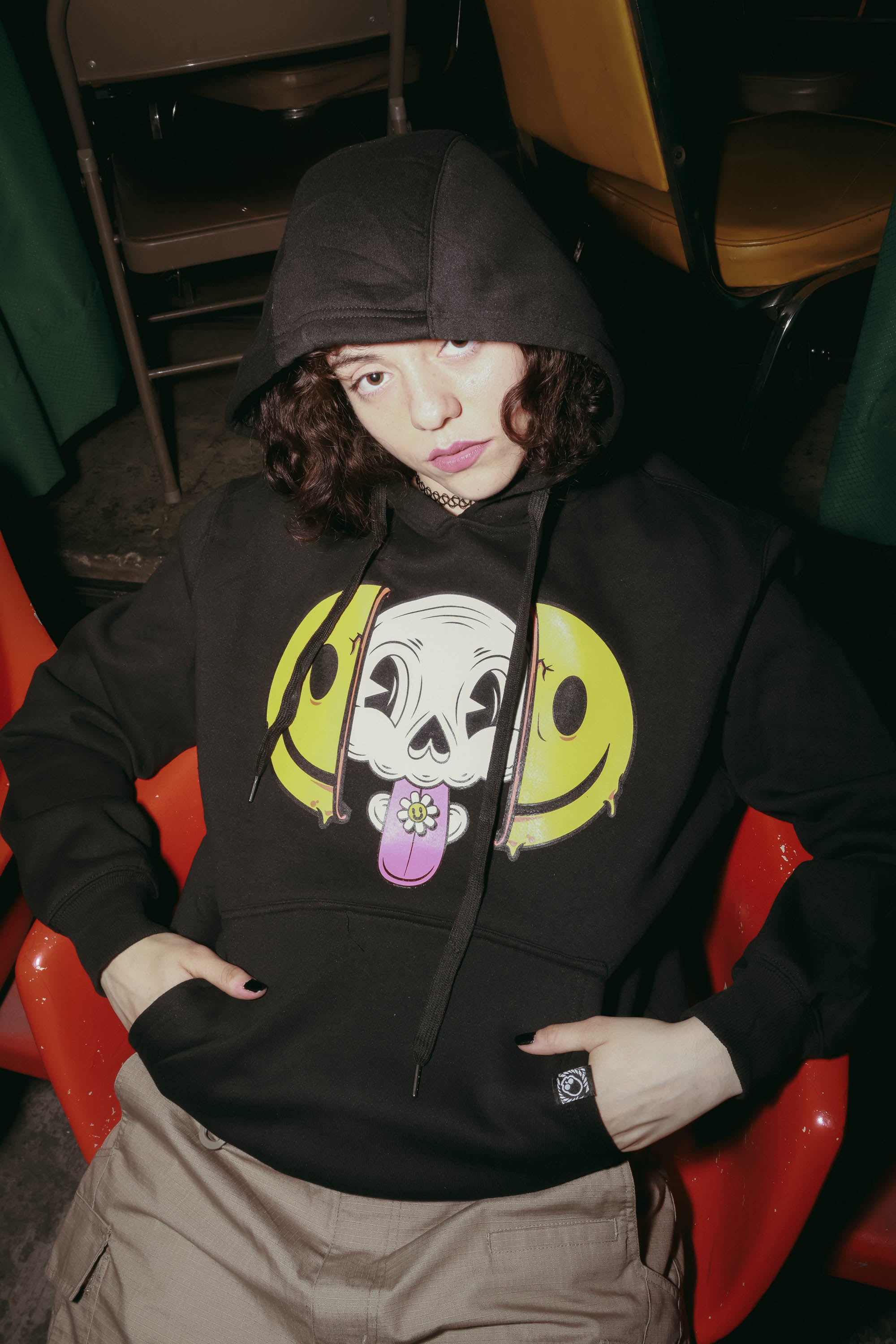 Sudadera Trip Or Trick Negro