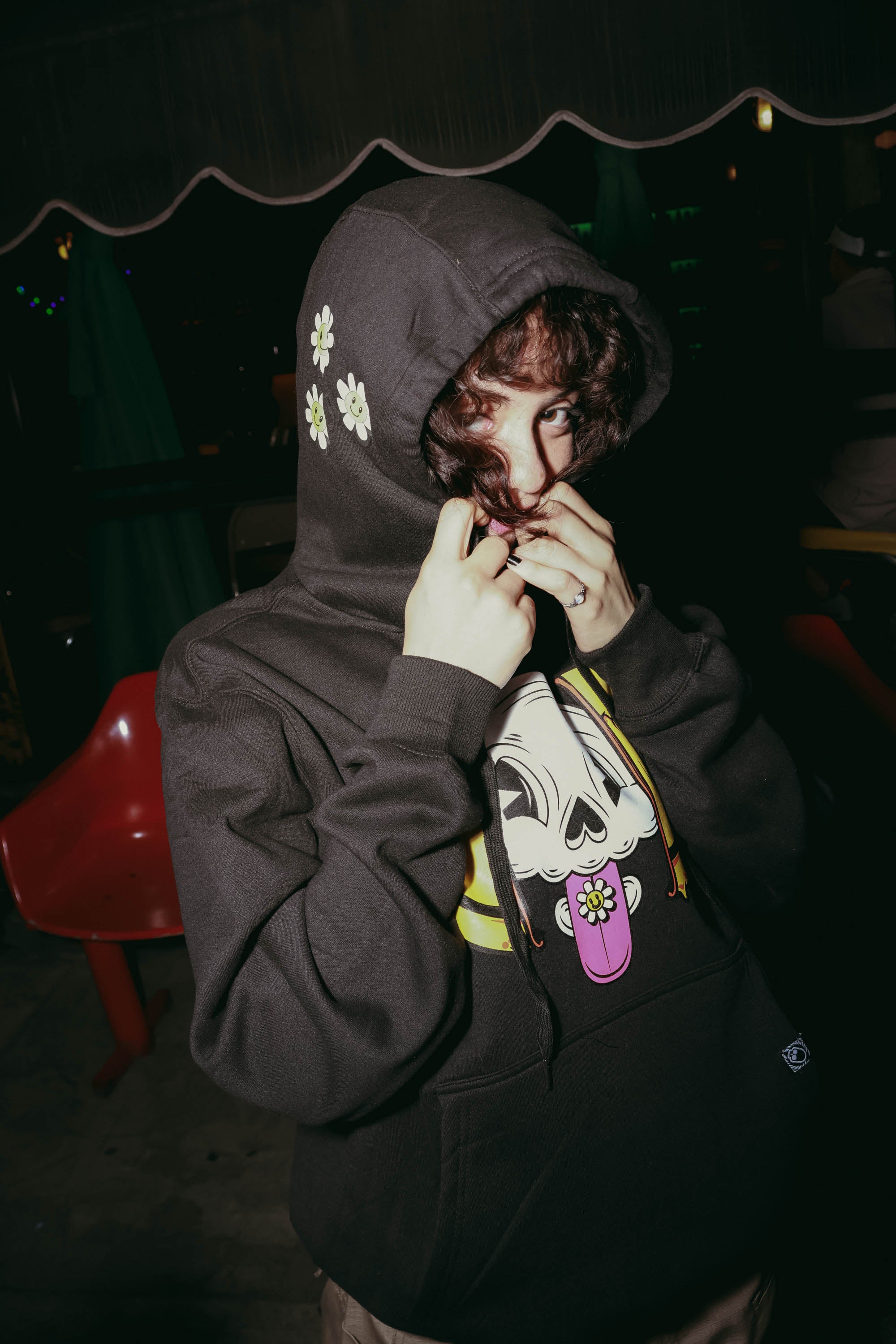 Sudadera Trip Or Trick Negro