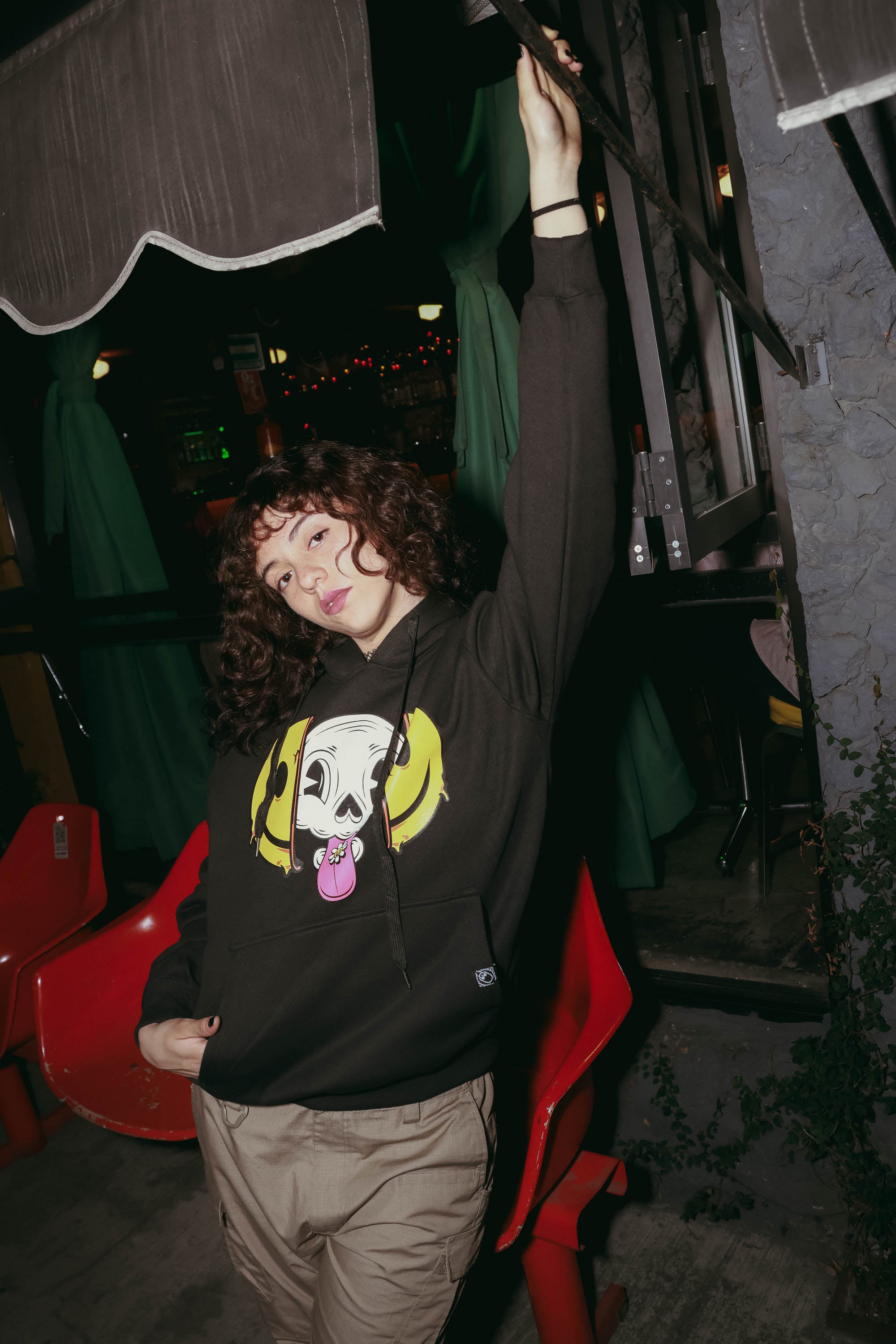 Sudadera Trip Or Trick Negro