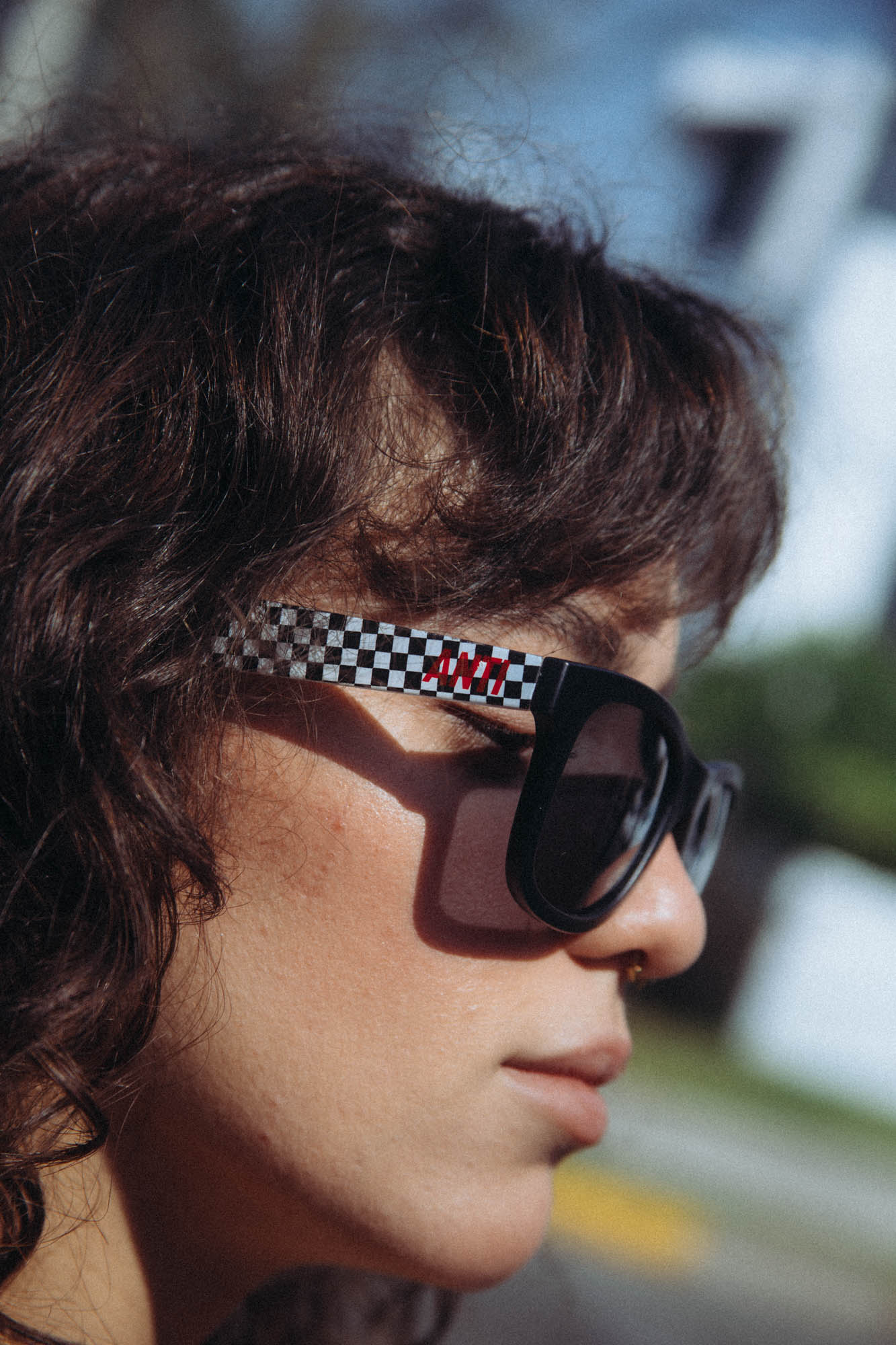Lentes De Sol Chess White