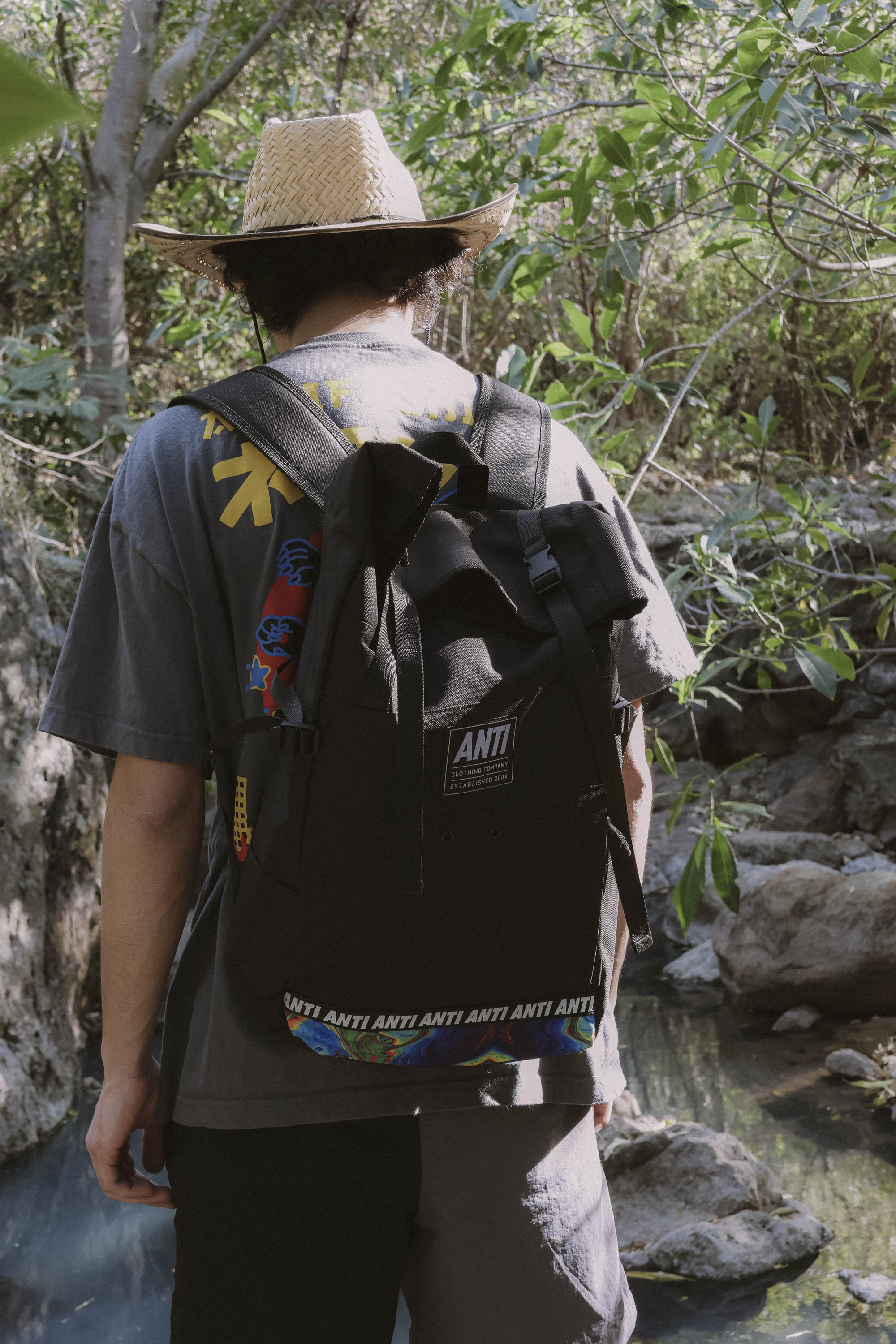 Mochila Camping Black Colors