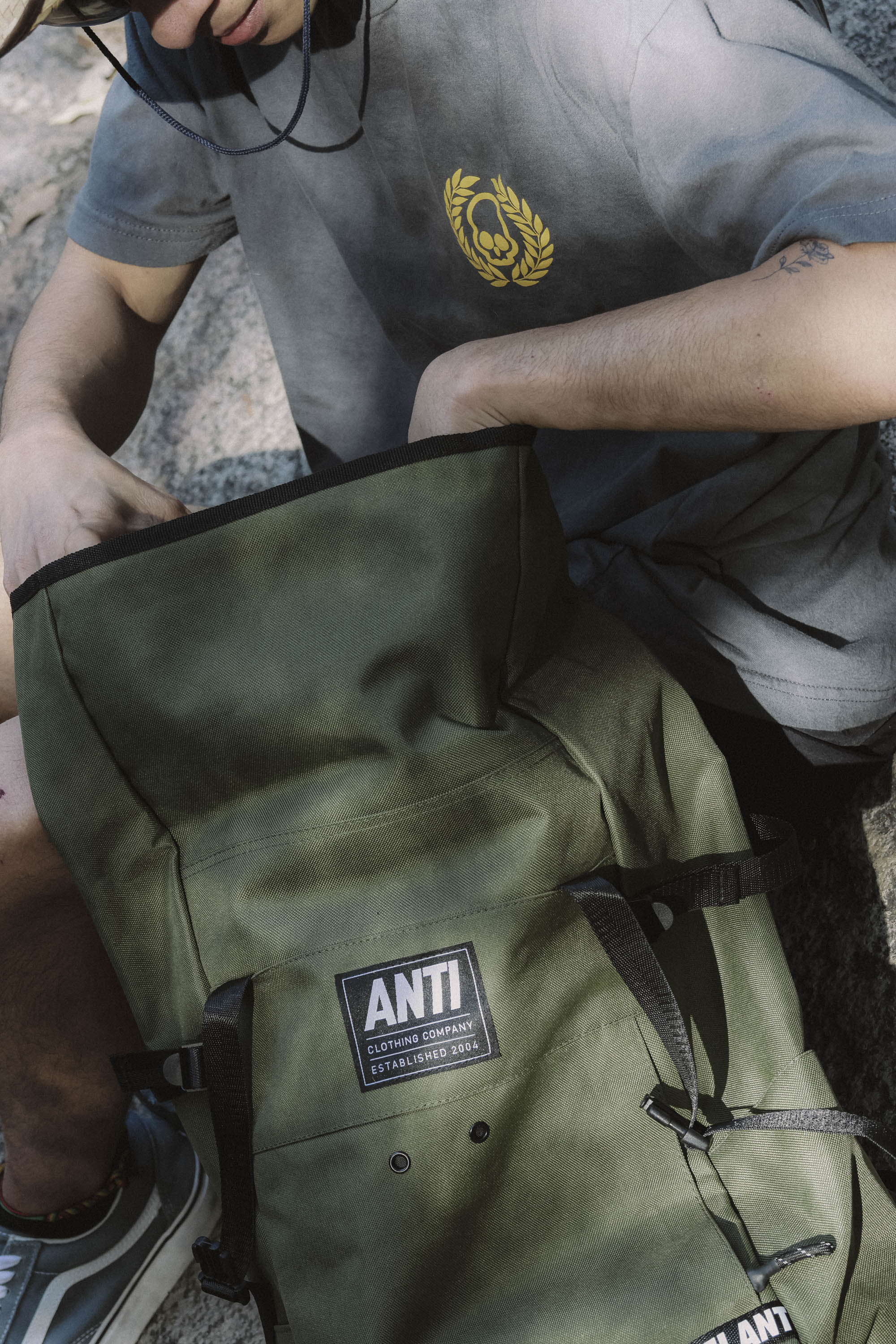 Mochila Camping Green