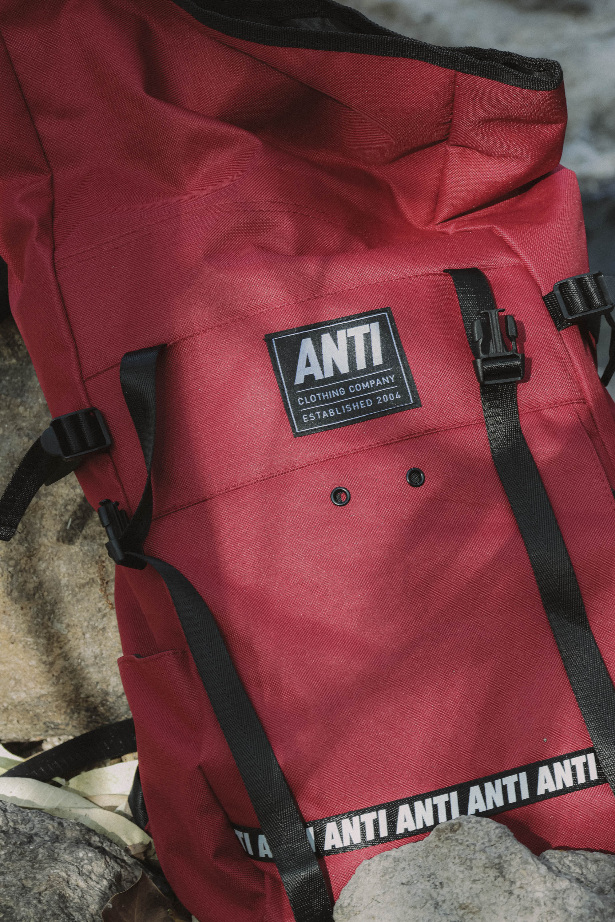 Mochila Camping Red