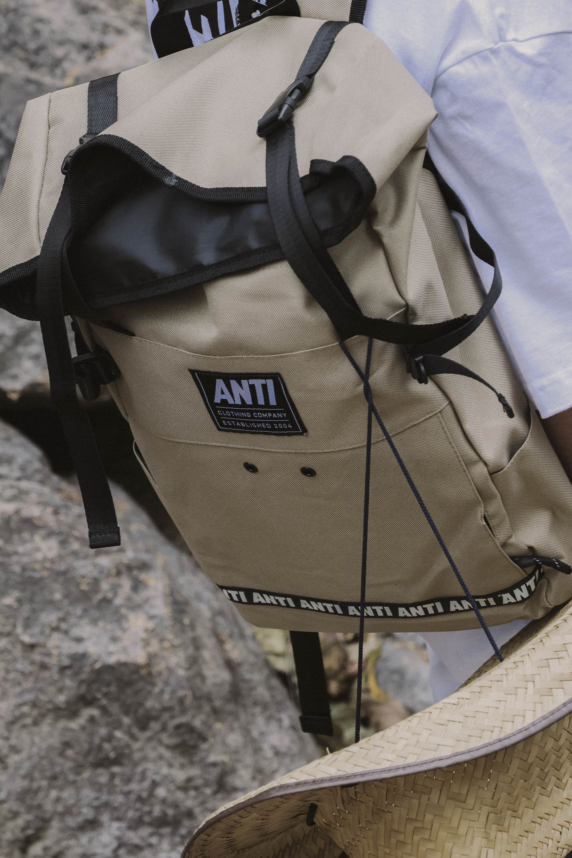 Mochila Camping Beige