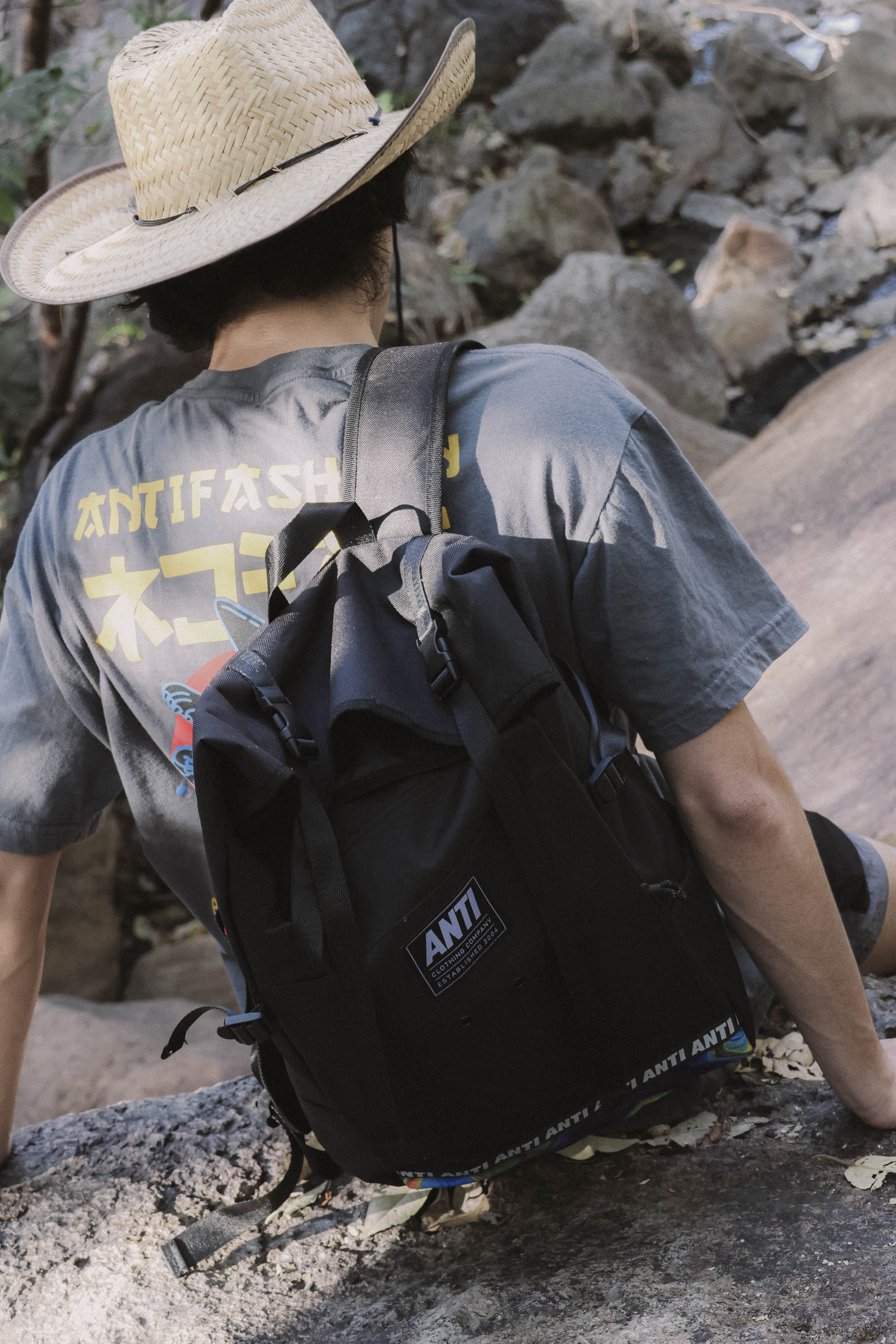 Mochila Camping Black Colors