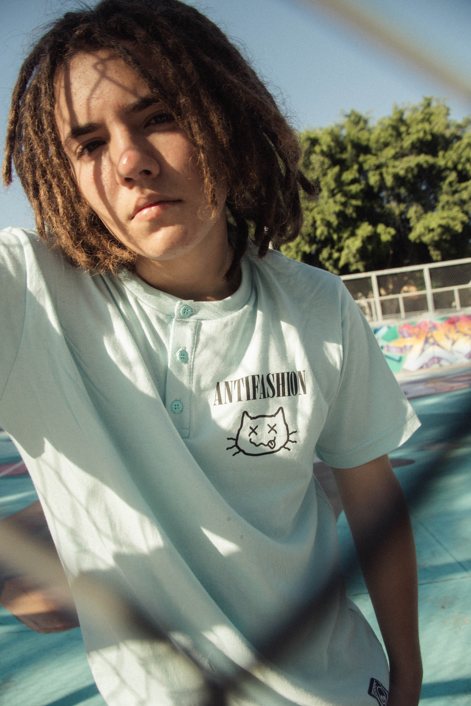 Playera Catvana Azul Essential