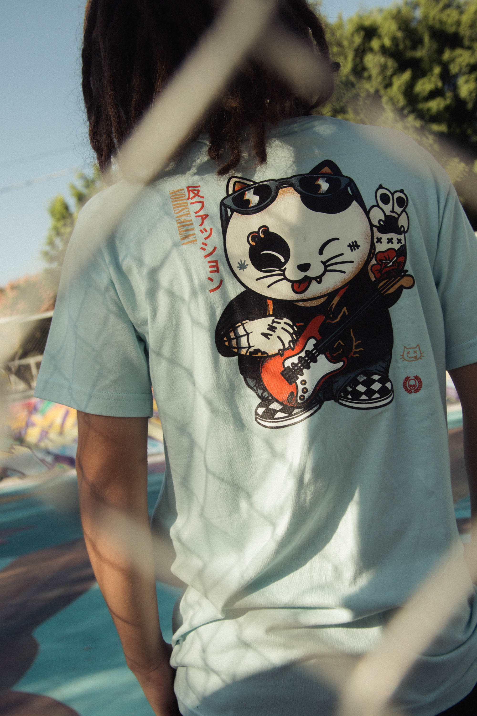 Playera Catvana Azul Essential