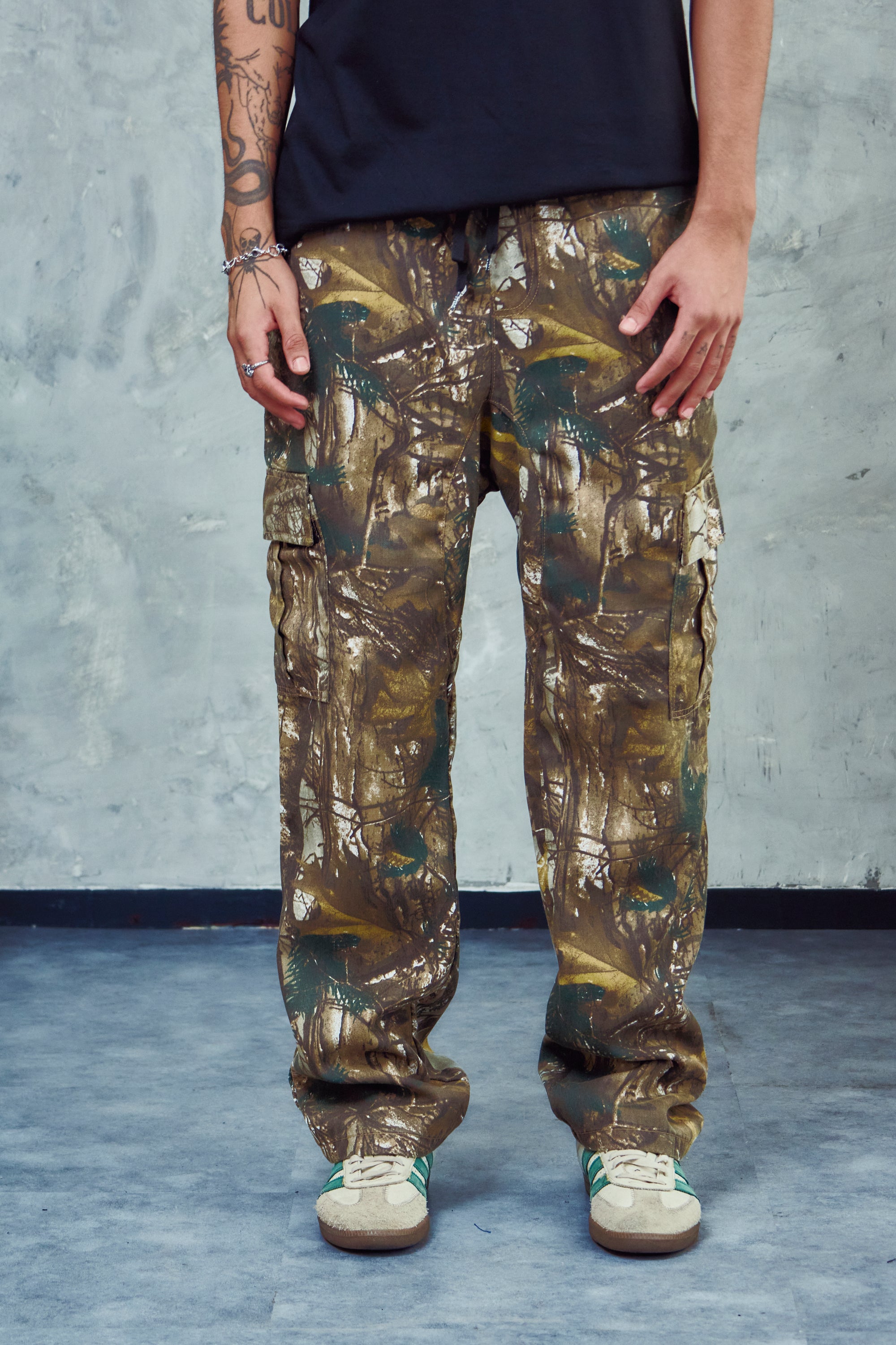 JOGGER HALL CAMO VERDE