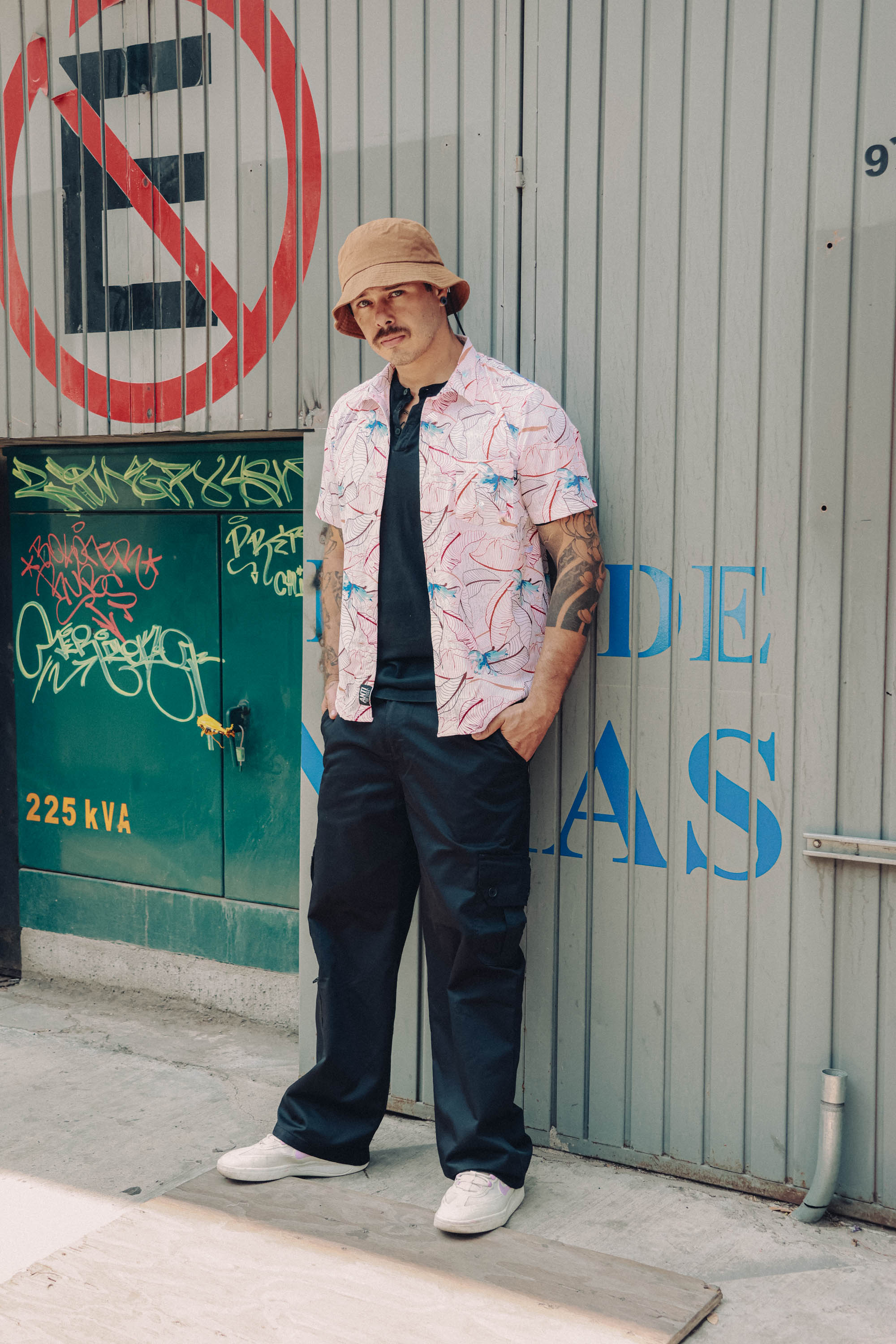 Pantalon Carpintero Cargo Negro