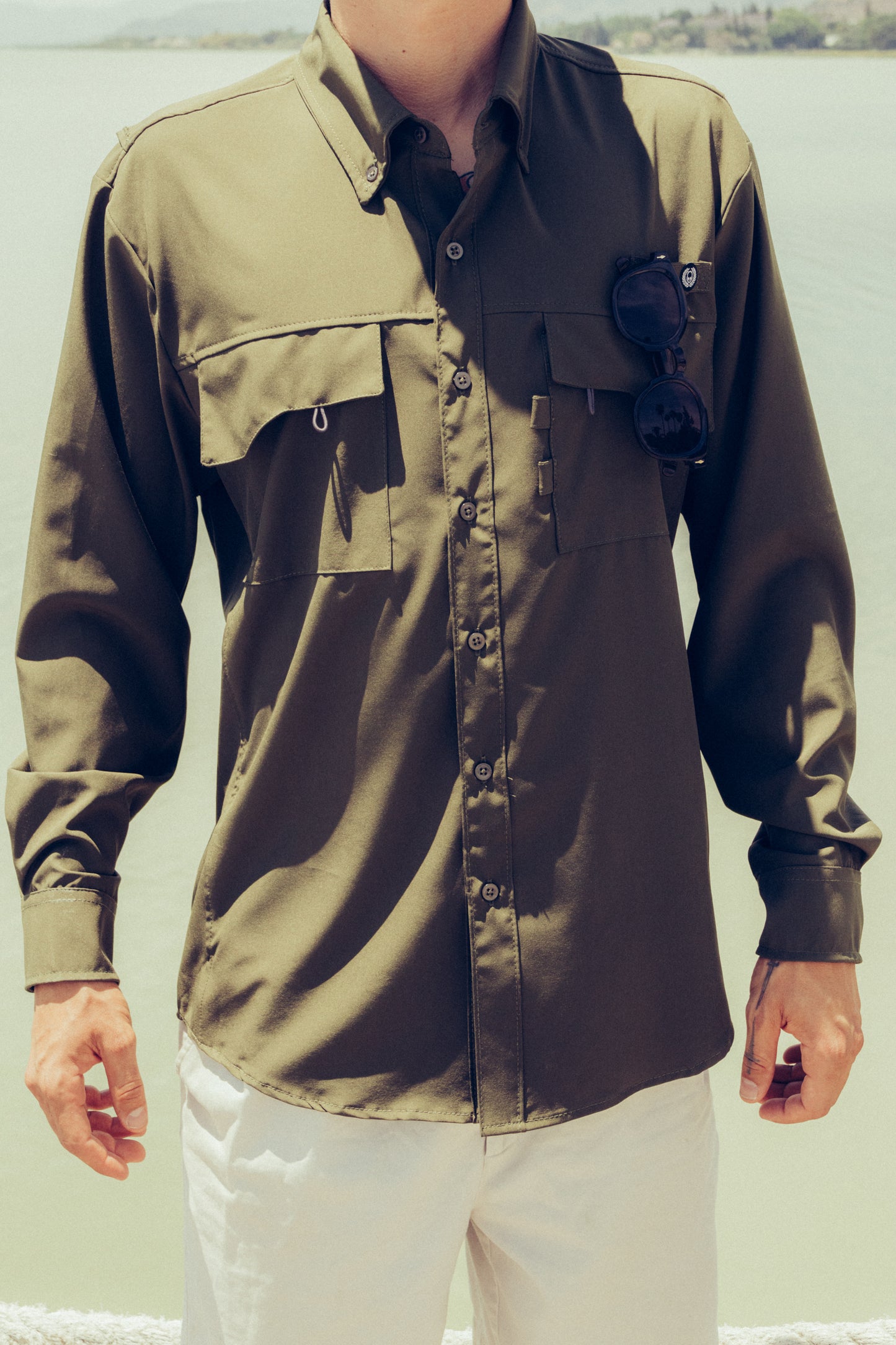 Camisa Pesquera Militar