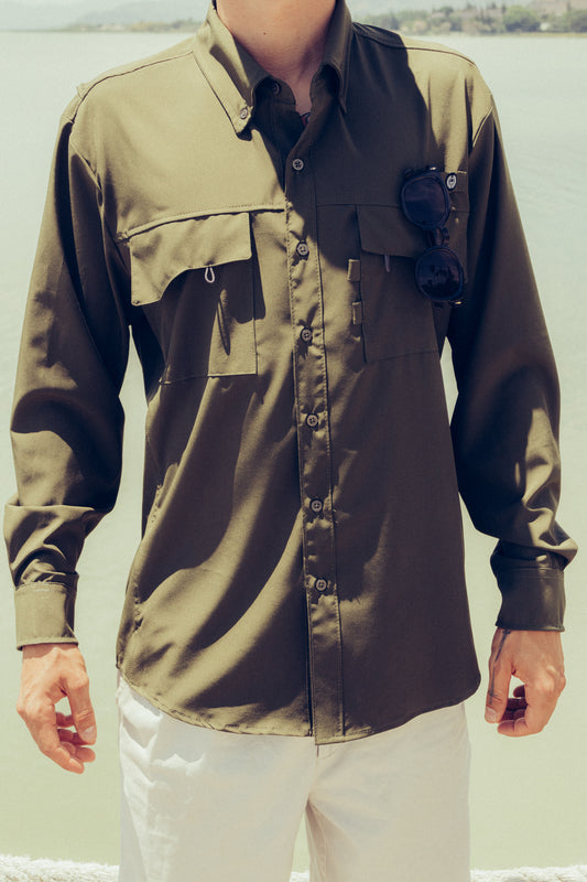 Camisa Pesquera Militar