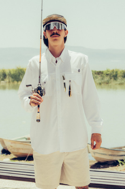 Camisa Pesquera White