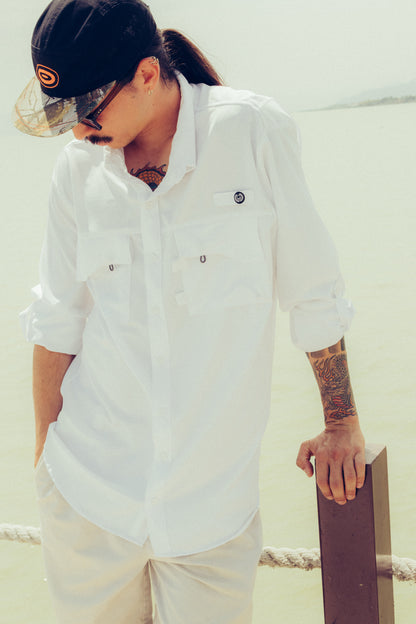 Camisa Pesquera White