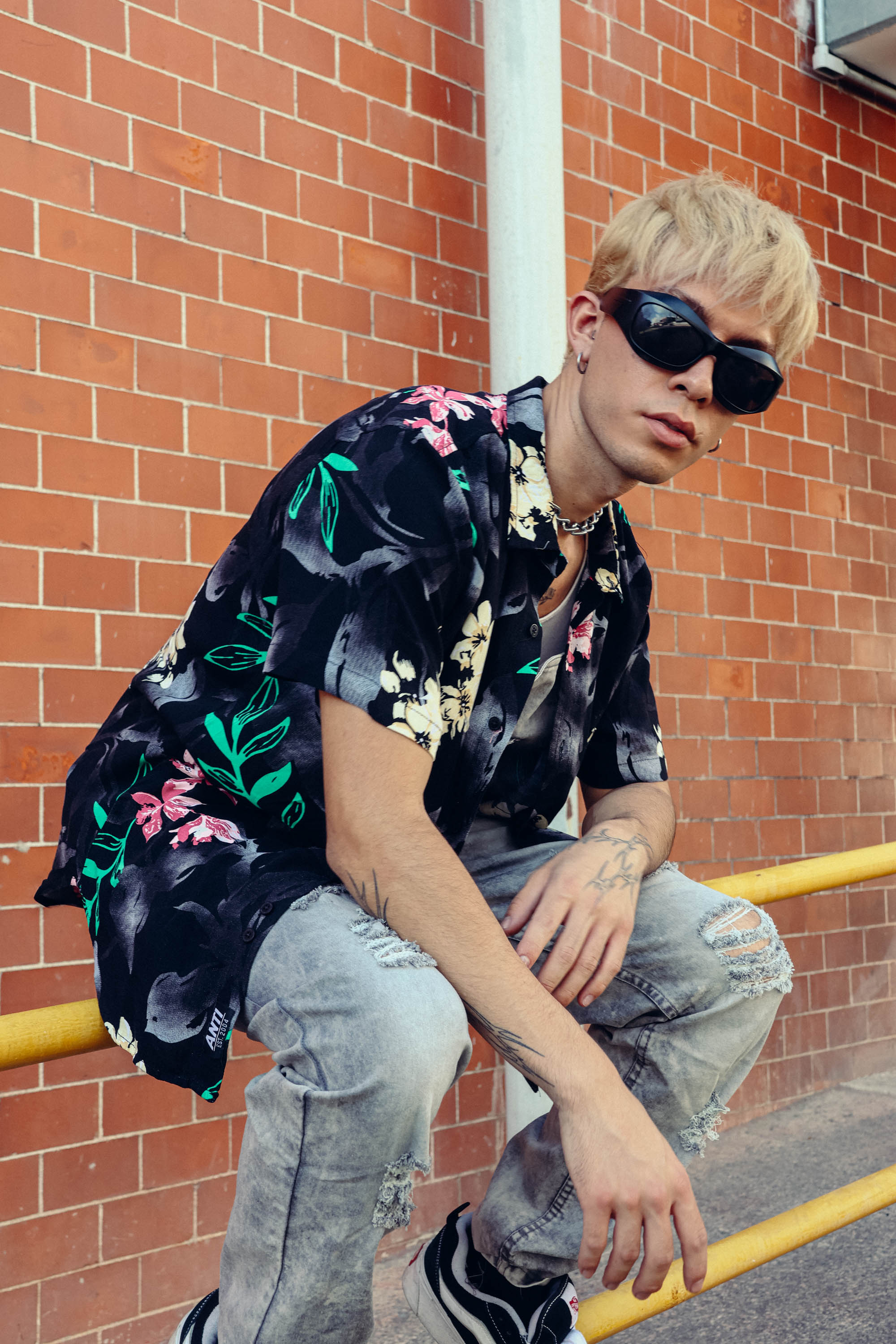 Camisa Hojas