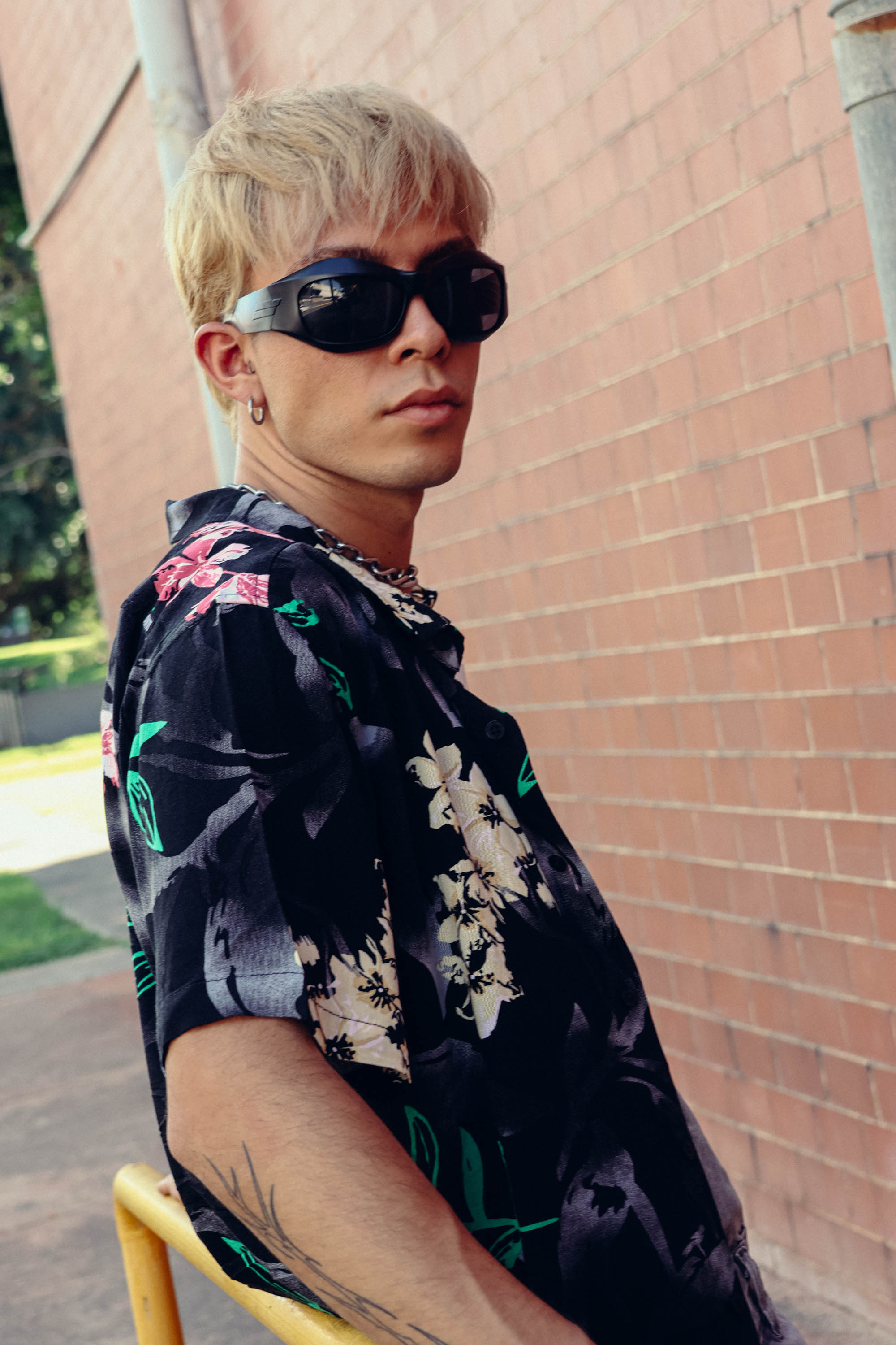 Camisa Hojas