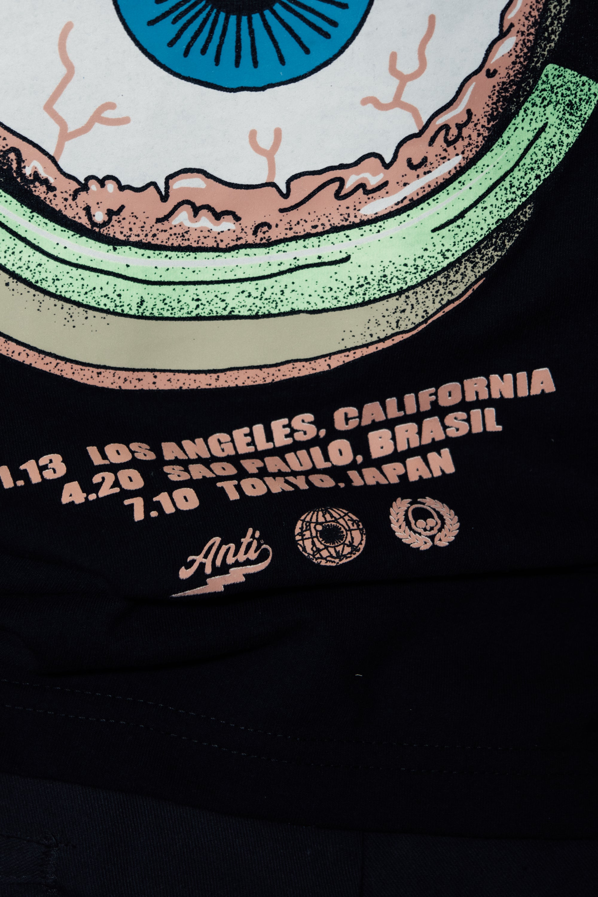 Playera Tour Black
