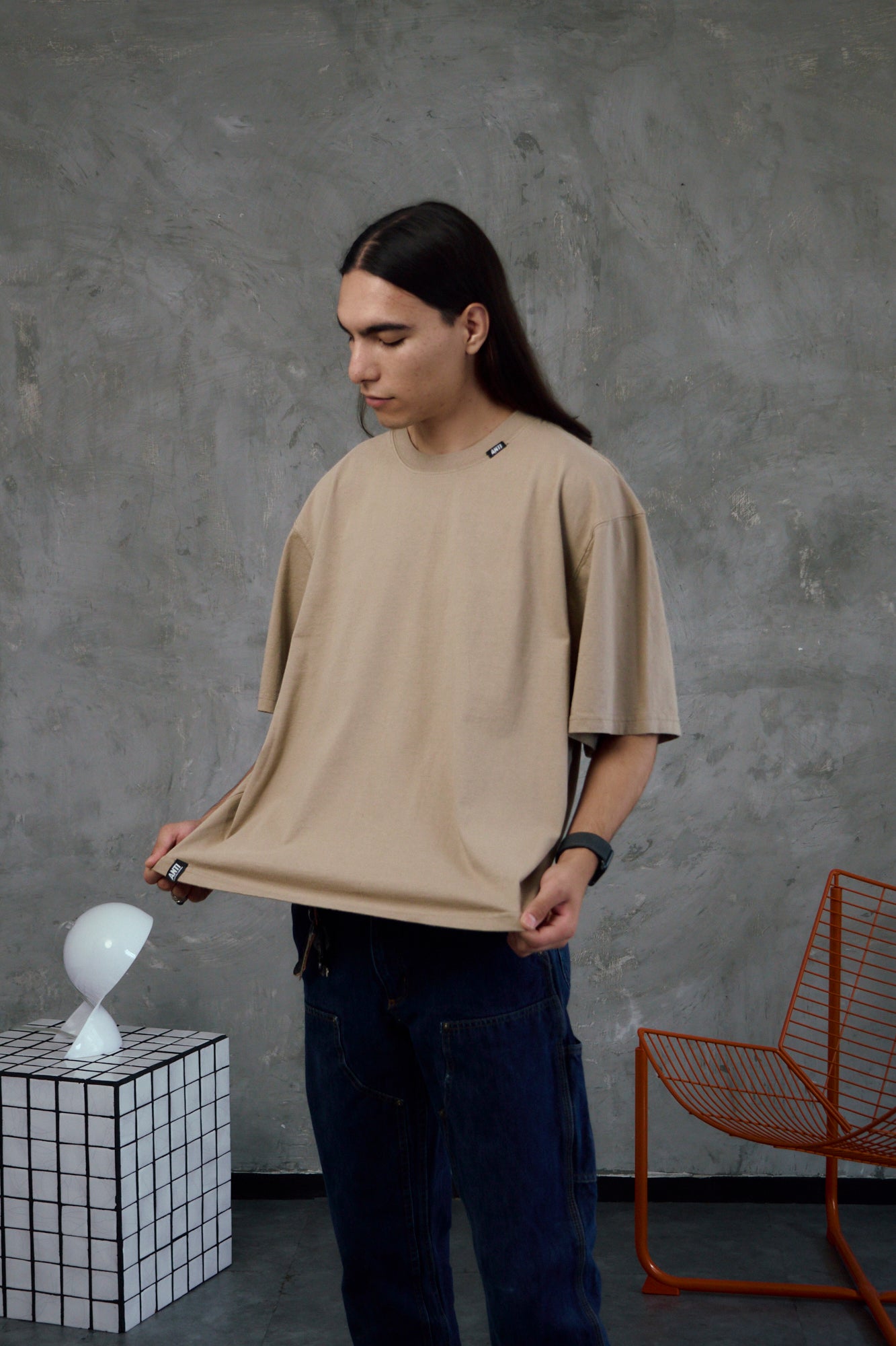 Playera Blank Kaki