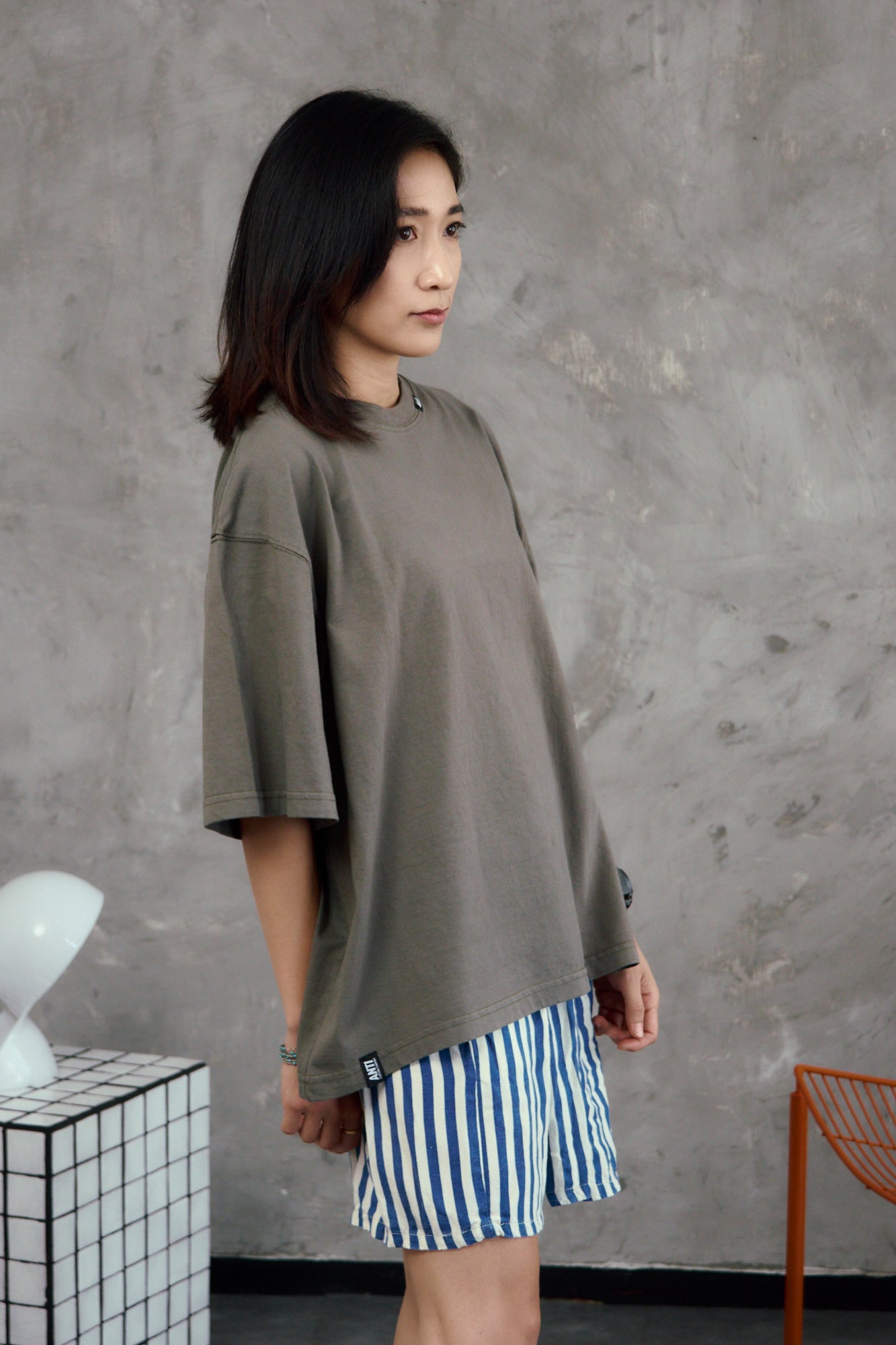 Playera Blank Militar
