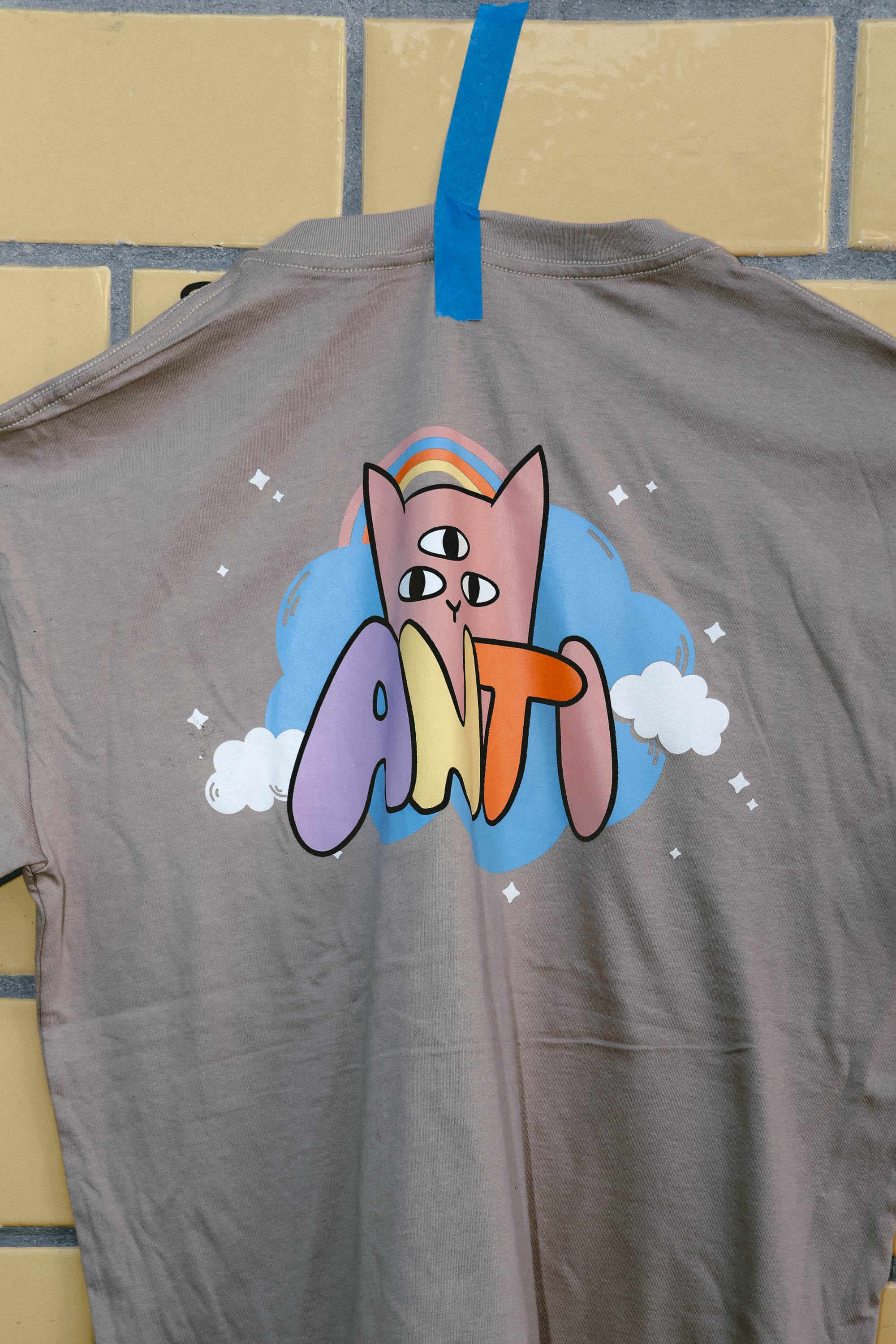 Playera Third Eye kaki