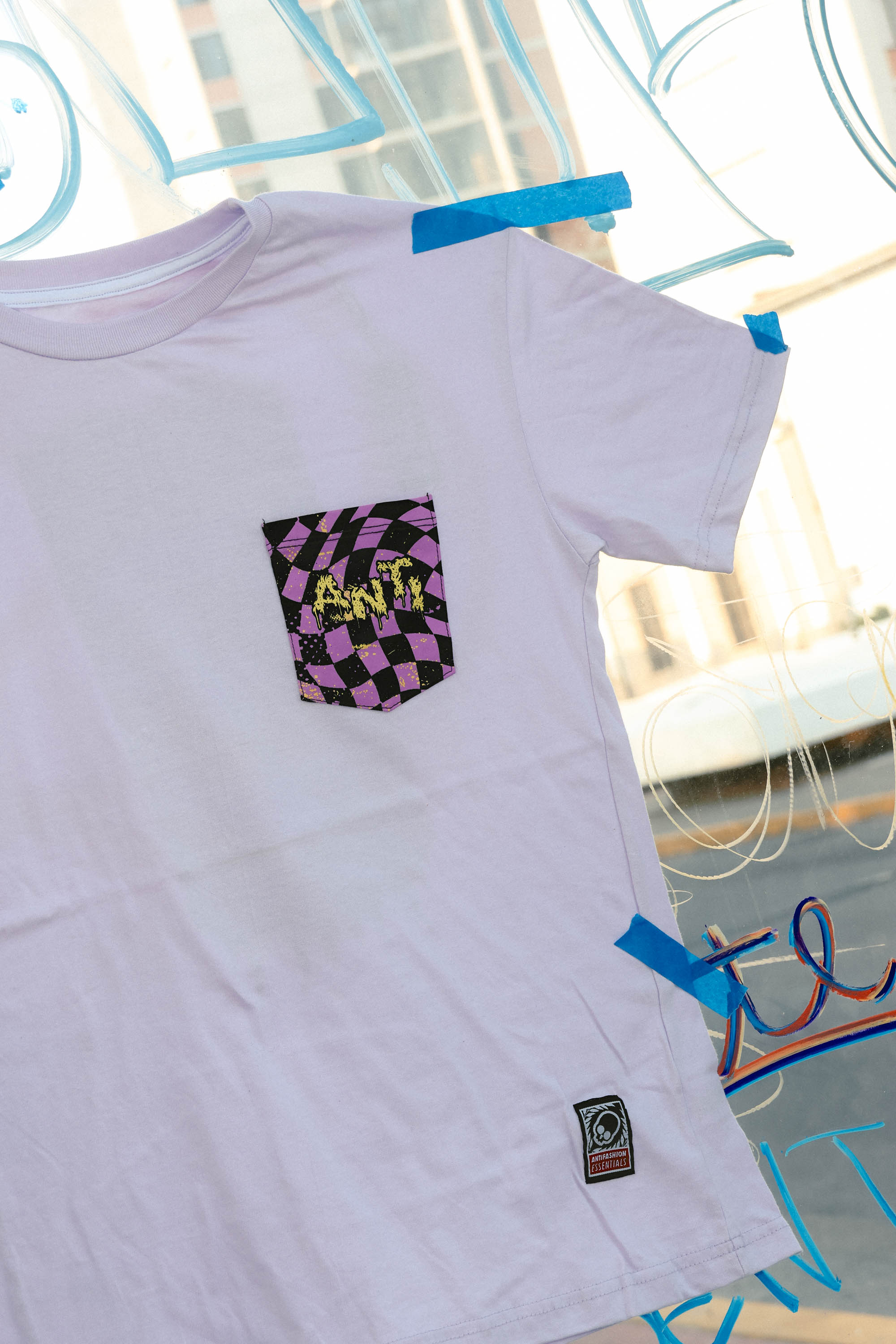 Playera Psycho Lila Essential