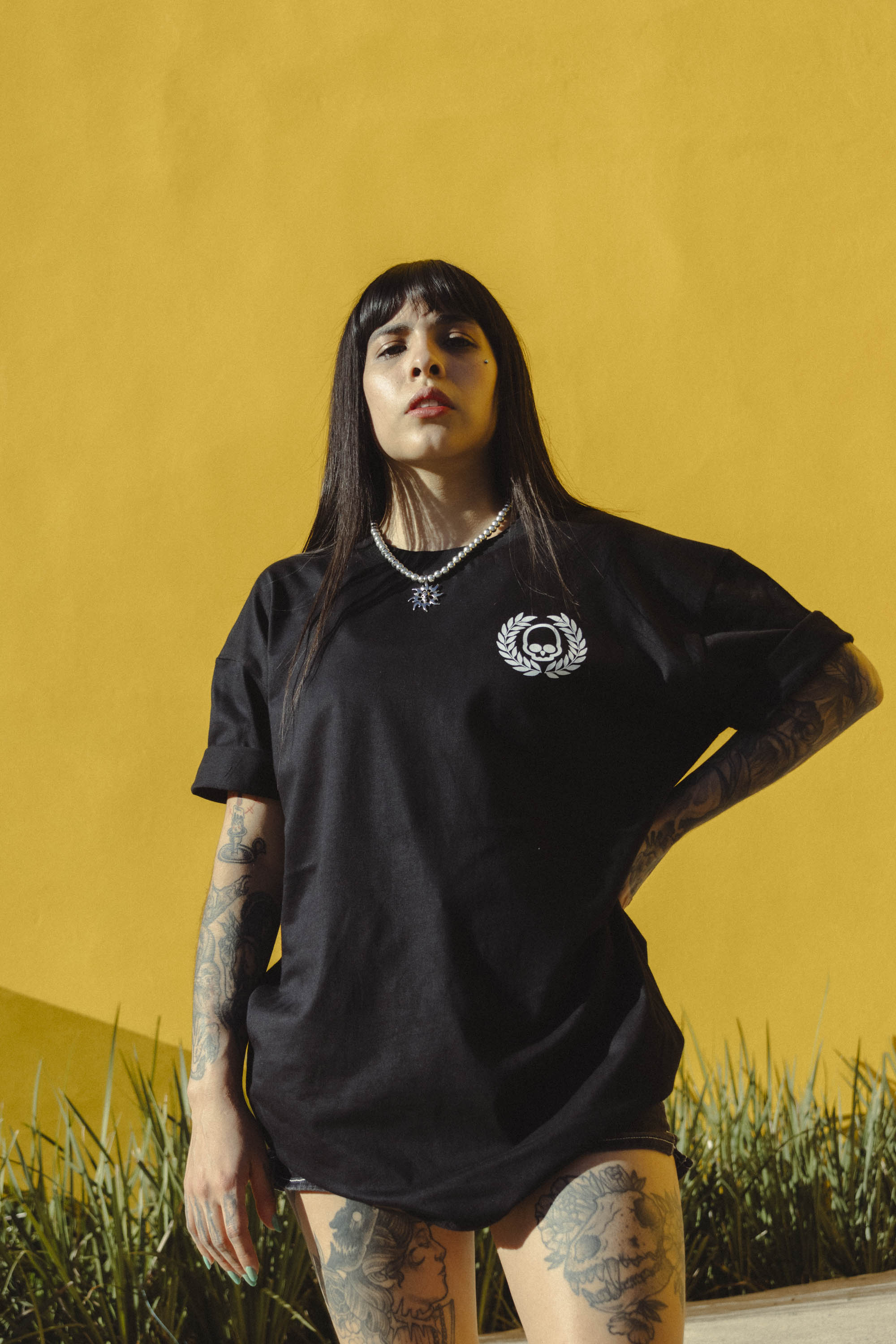 Playera The Eyes Chico Balck