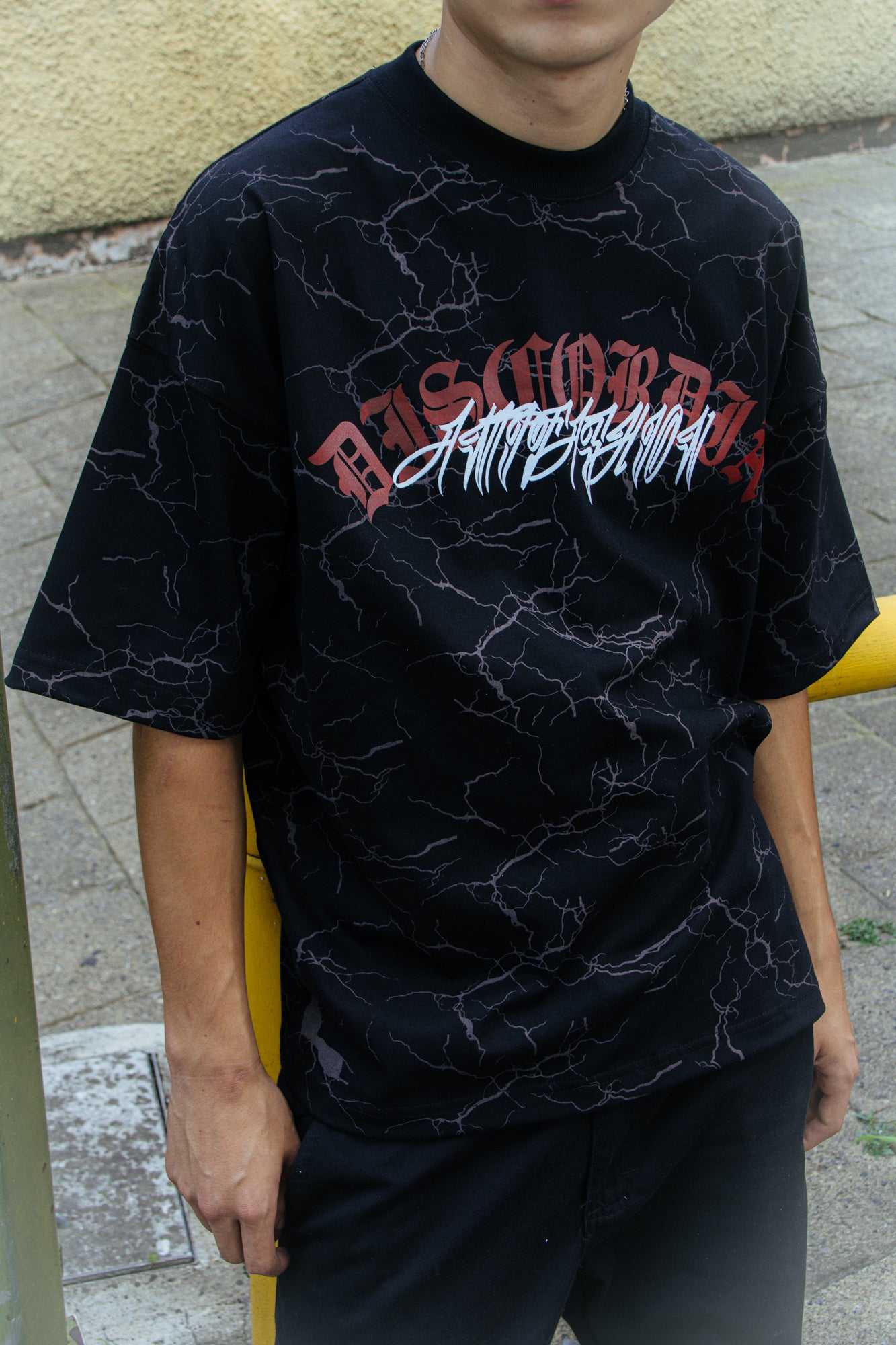 Playera Prime Discorpia Black