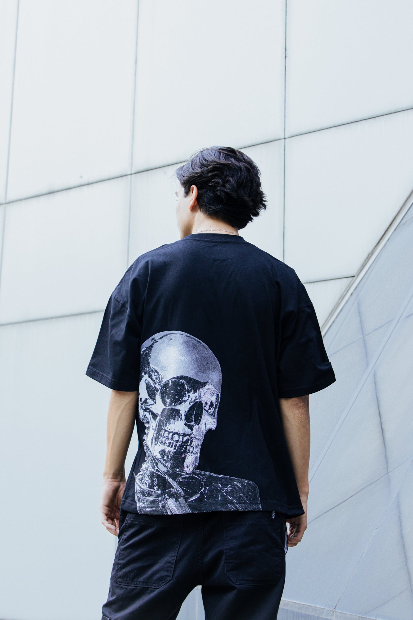 Playera Prime Chrome Robot Black
