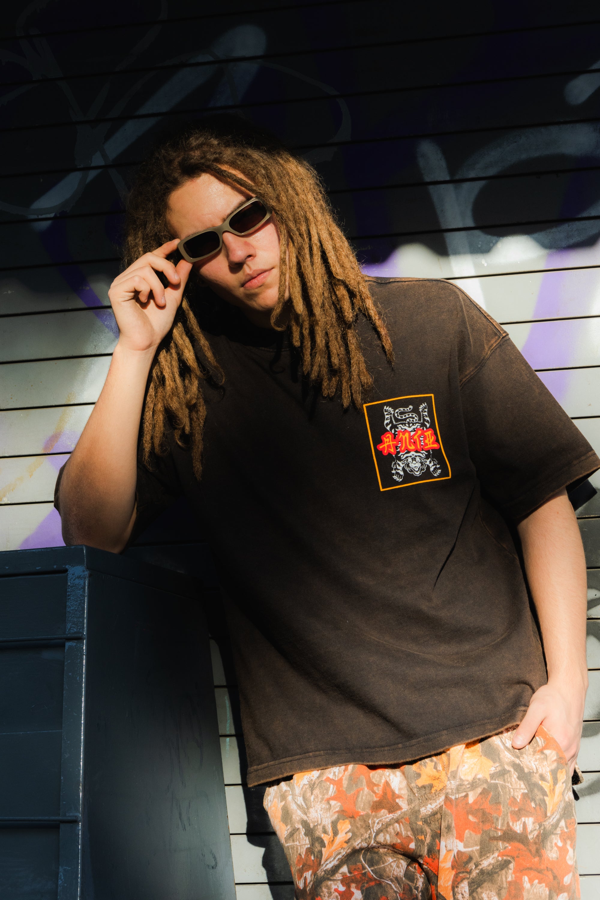 Playera Heavy Duty Tiger Black