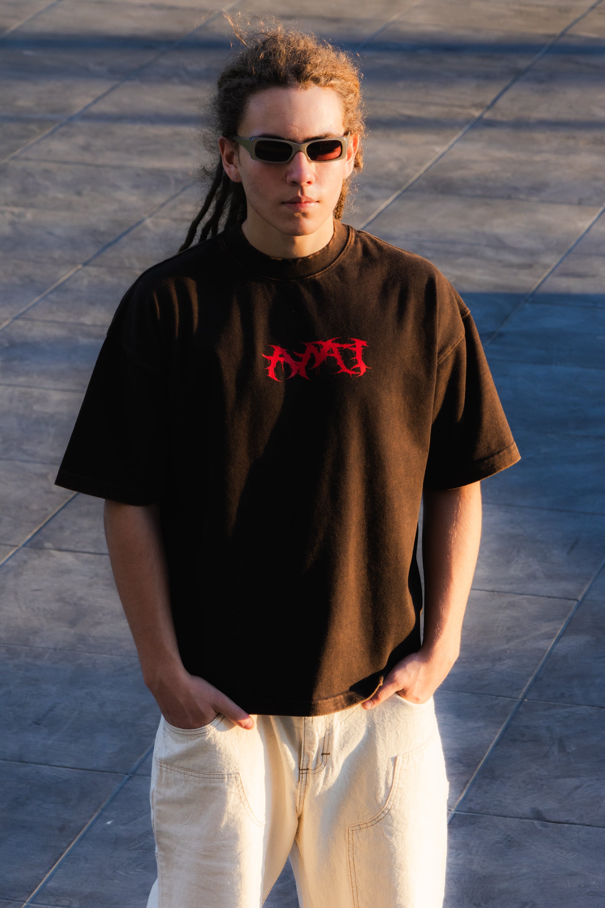 Playera Heavy Duty Pill Black