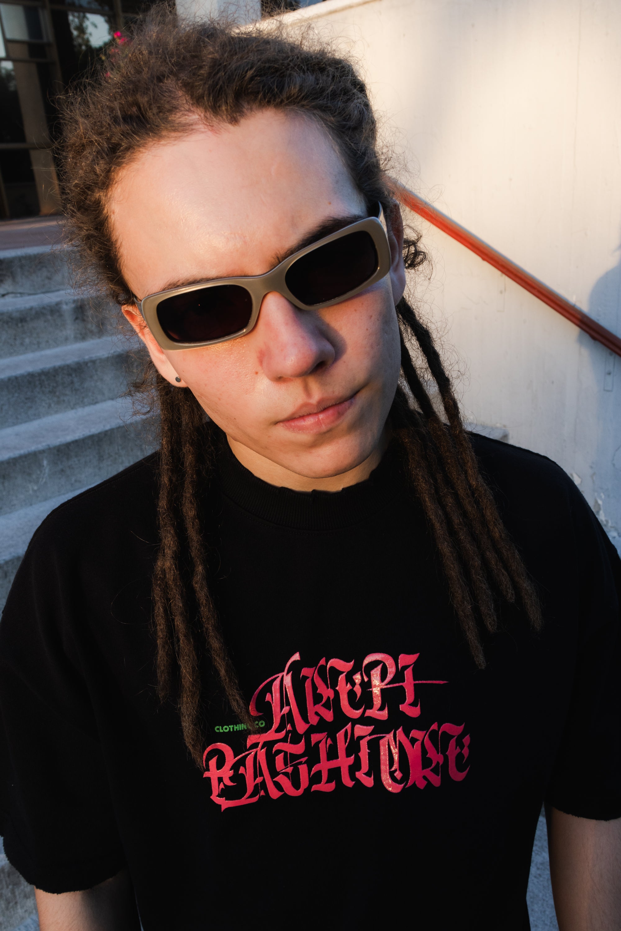 Playera Heavy Duty Oni Mask Black